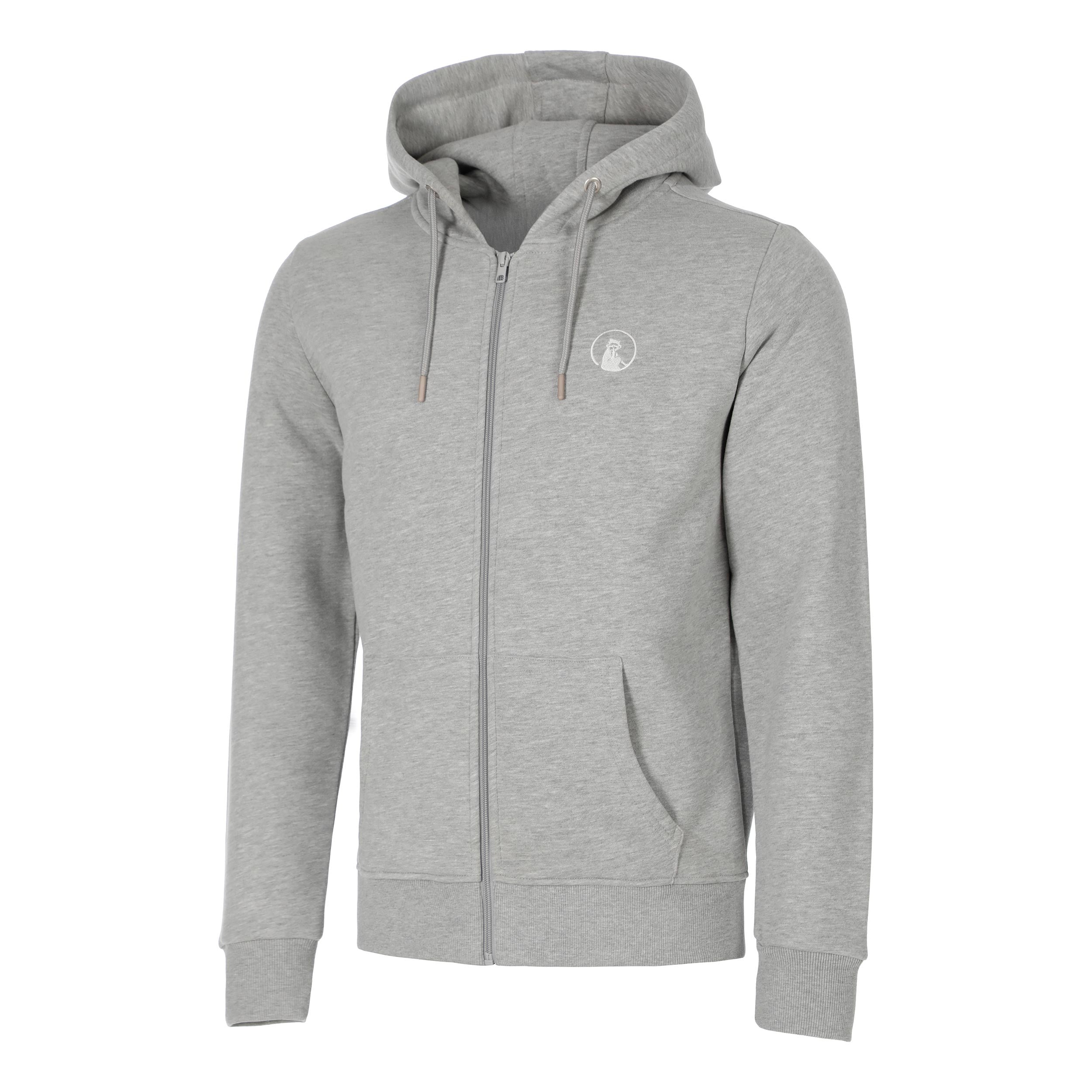 Quiet Please Essential Zip Sweatjacke Herren - Grau