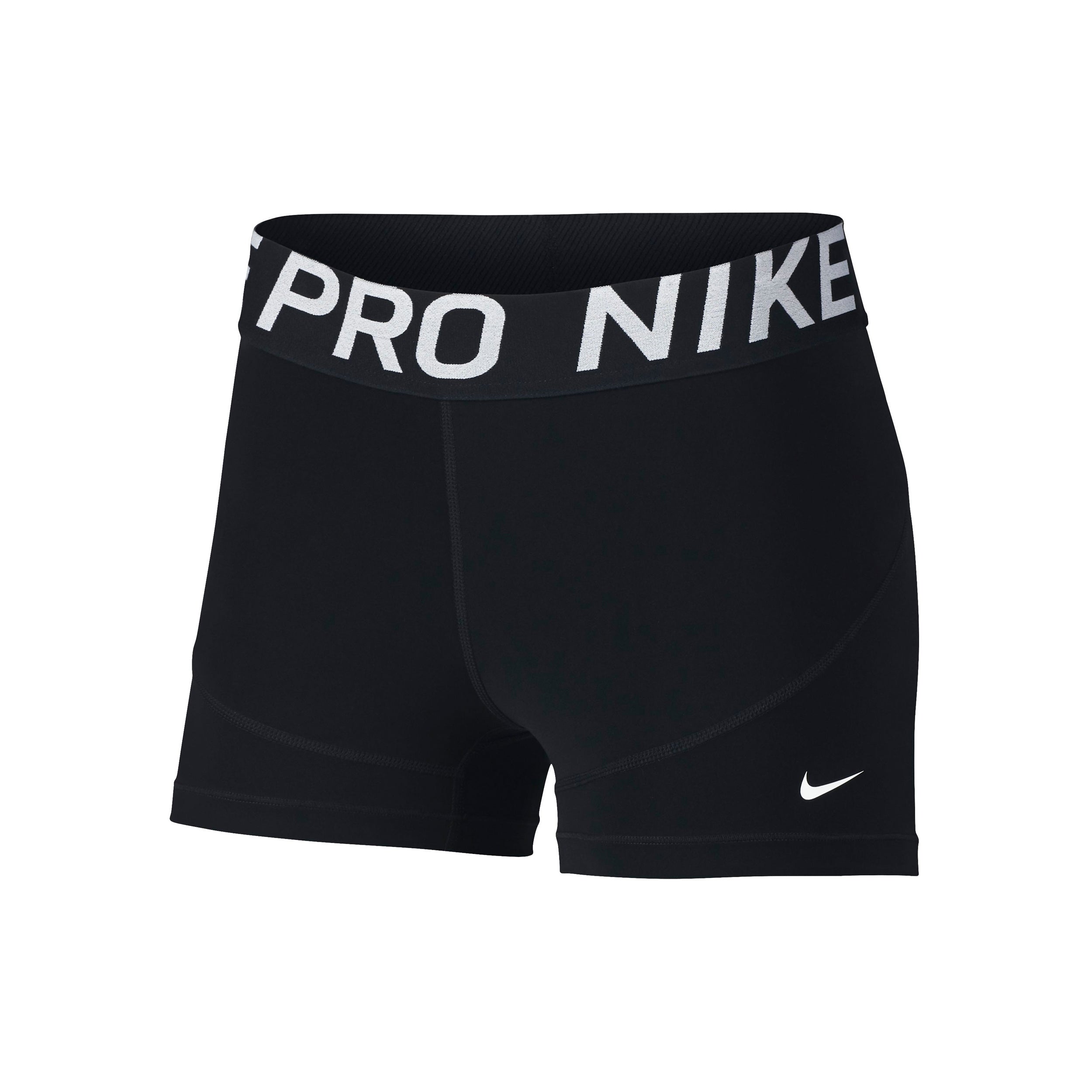 Nike Dri - Fit Big Kids 3in Shorts Mädchen Schwarz, Weiß