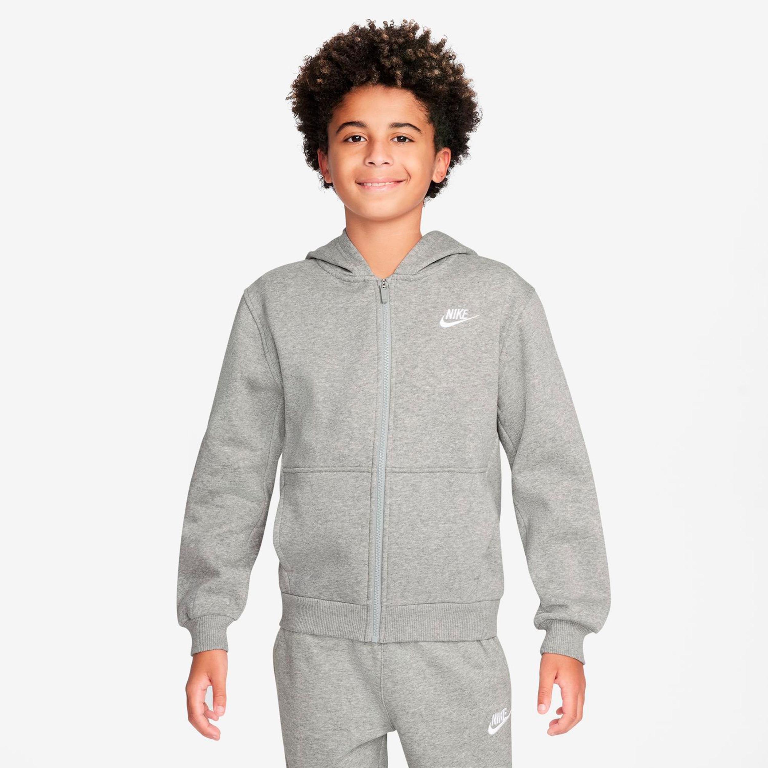 Nike Club Fleece Full - Zip Sweatjacke Kinder