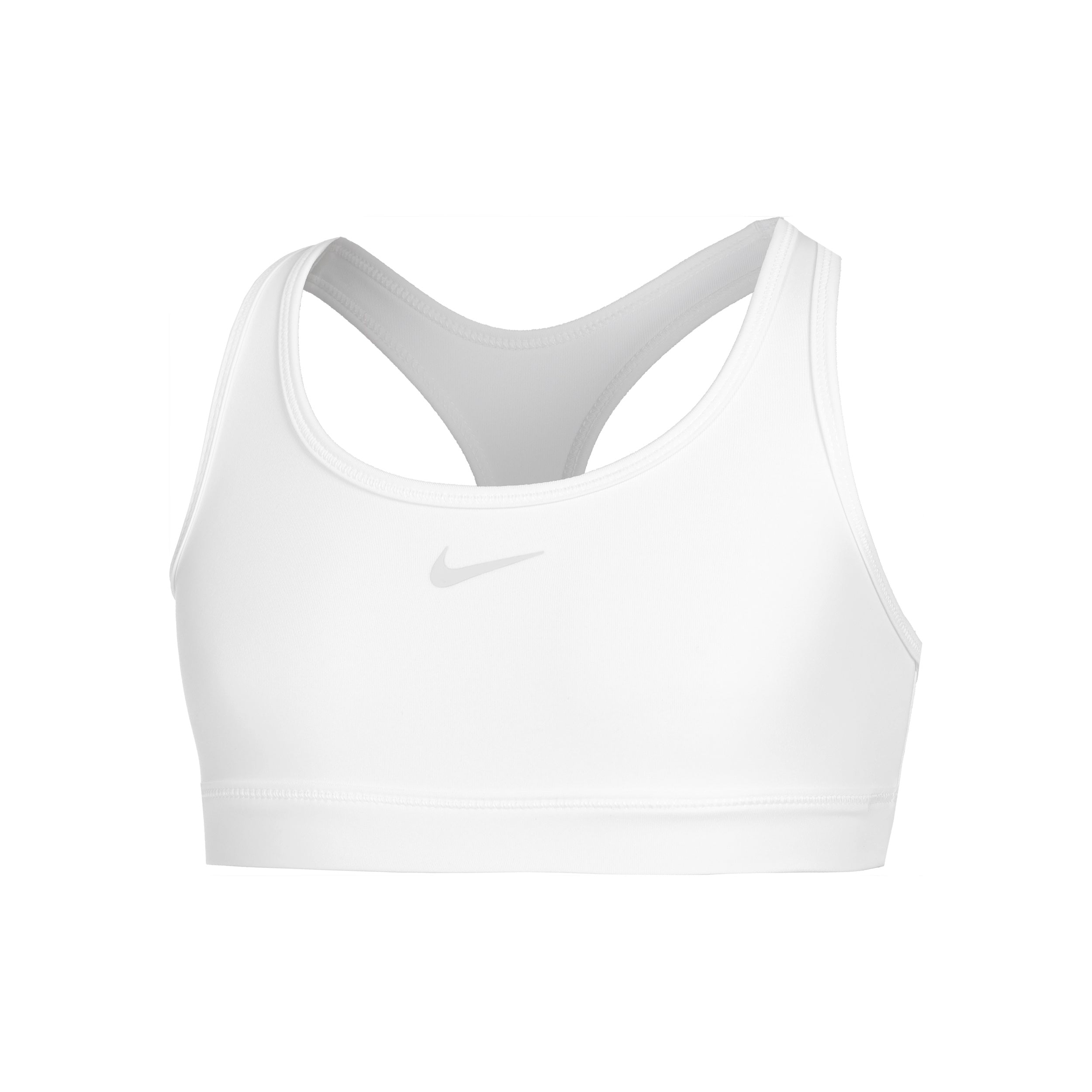 Nike Dri - Fit Swoosh Sport Bh Mädchen Weiß