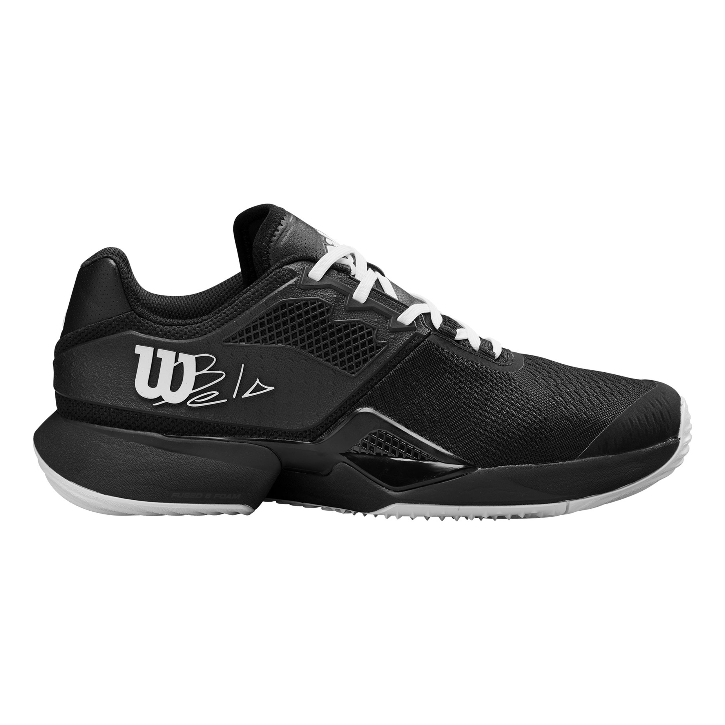 Wilson Bela Tour Padelschuh Herren - Schwarz, Schwarz