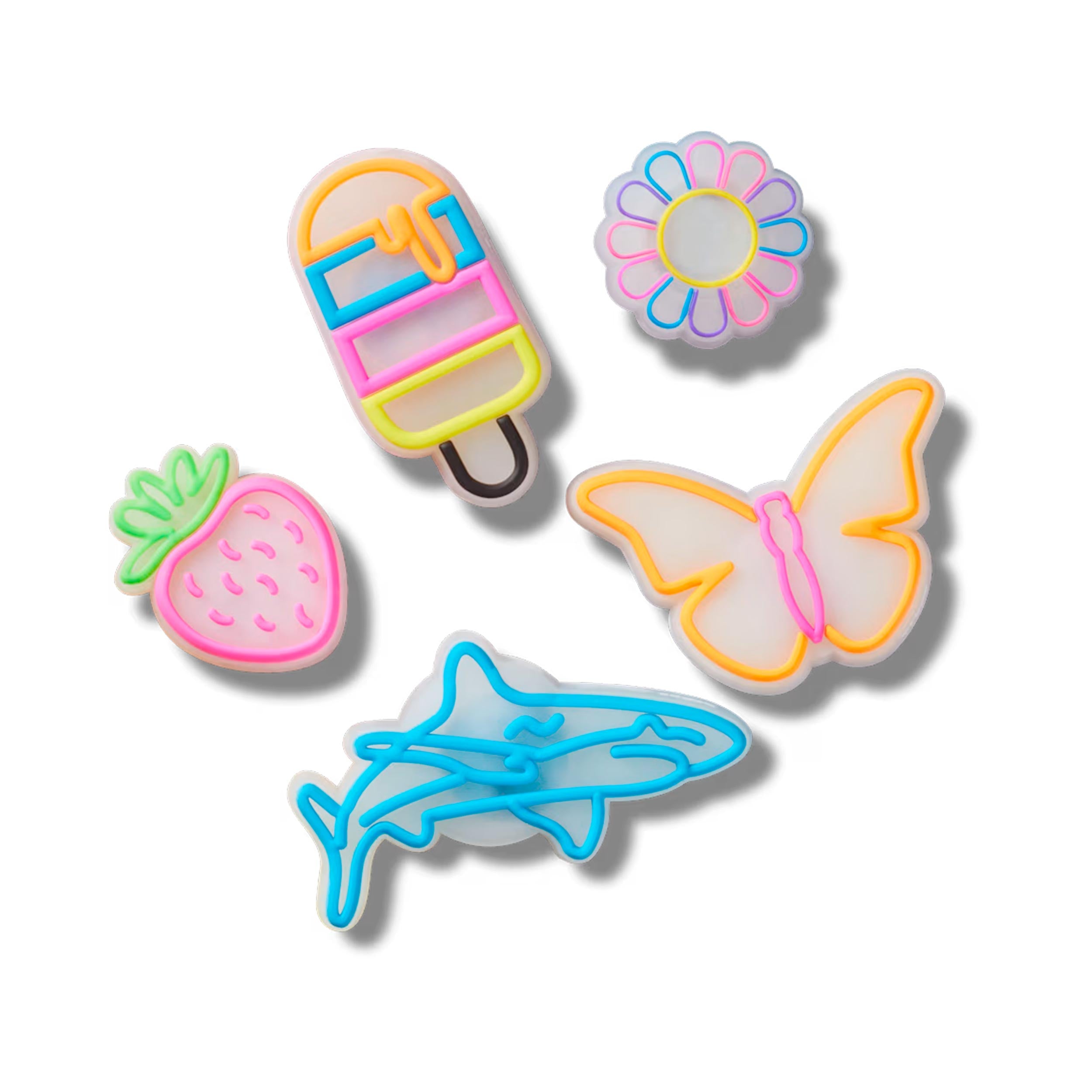 Crocs Lights Up Summer Sonstiges 5er Pack Unisex
