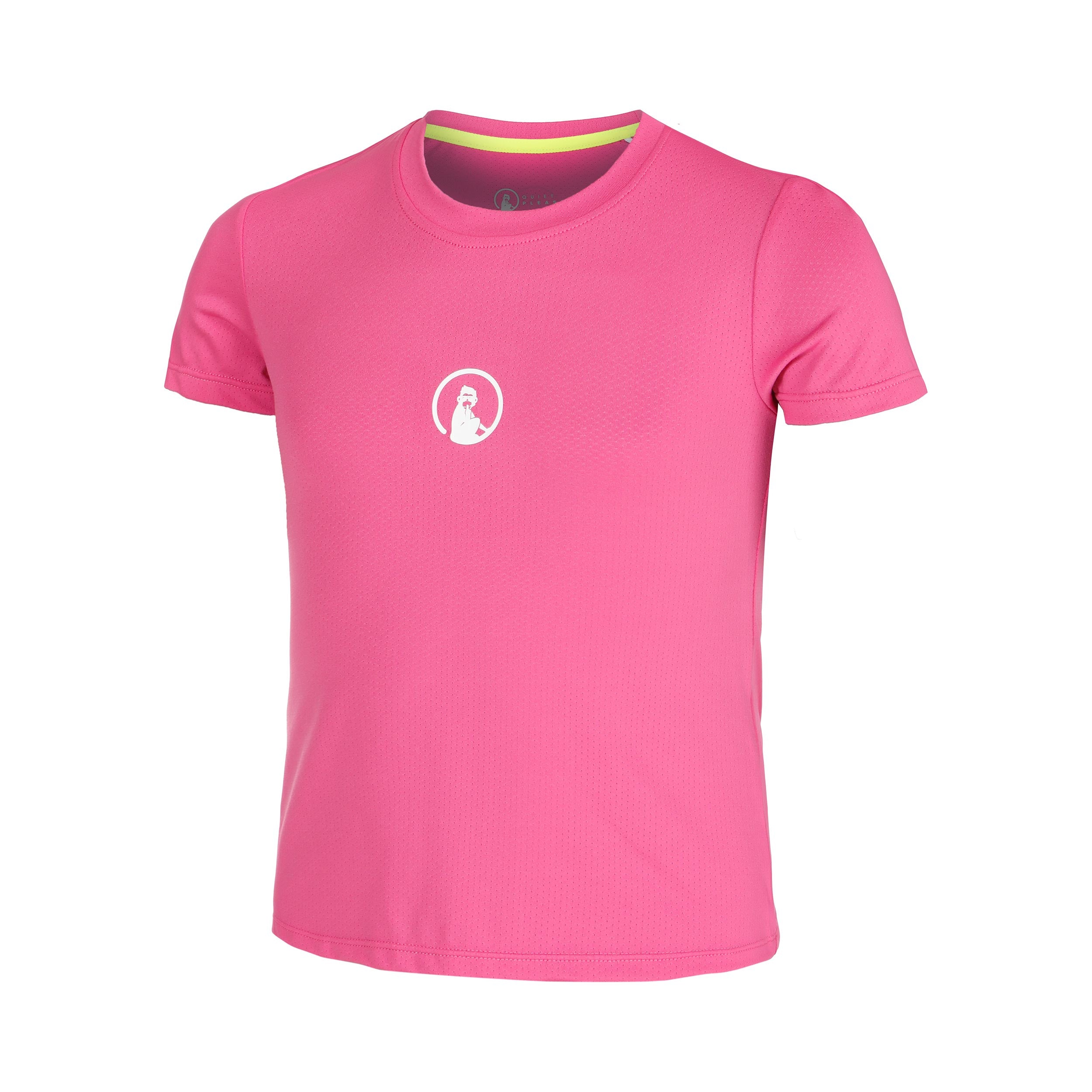 Quiet Please Retriever T - Shirt Mädchen Pink
