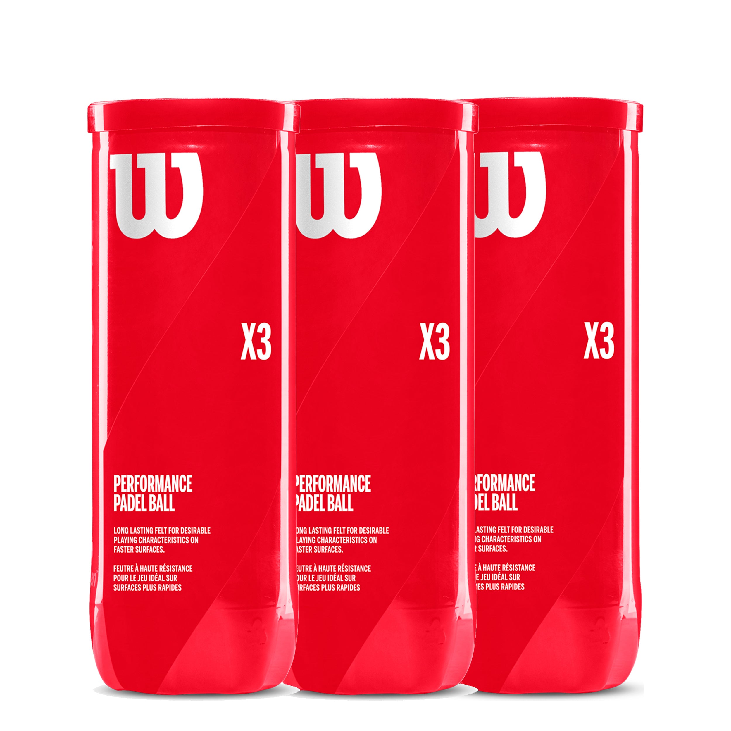 Wilson 3x 3er Dose Padel X3 Ball