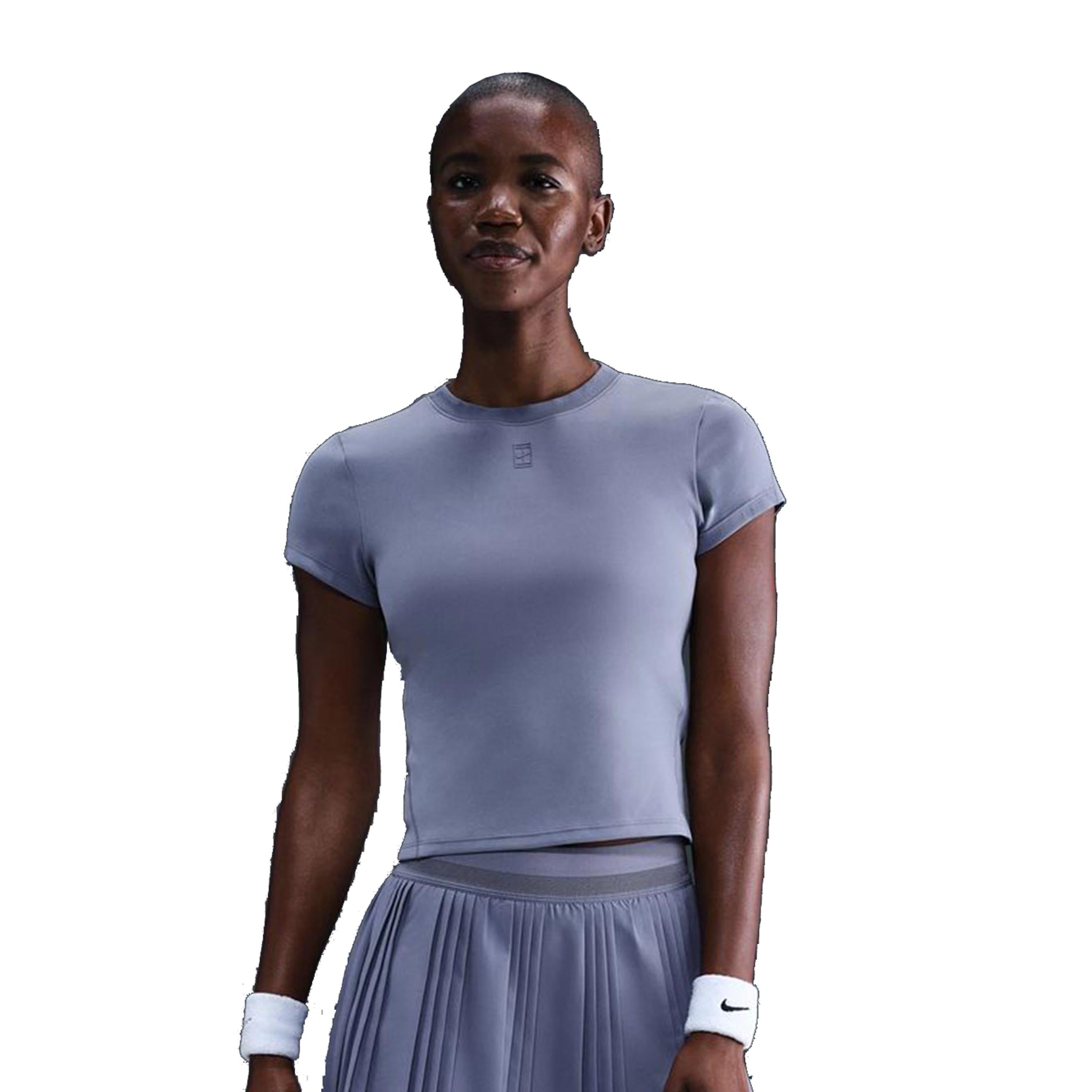 Nike Court Dri - Fit Advantage T Shirt Damen Blaugrau, Blaugrau
