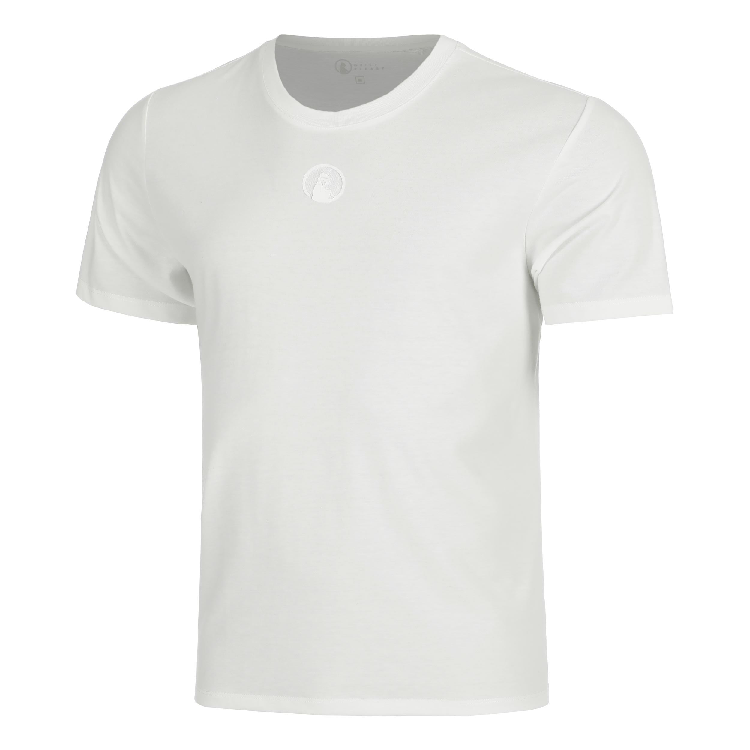 Quiet Please Tonal Core T - Shirt Herren Creme