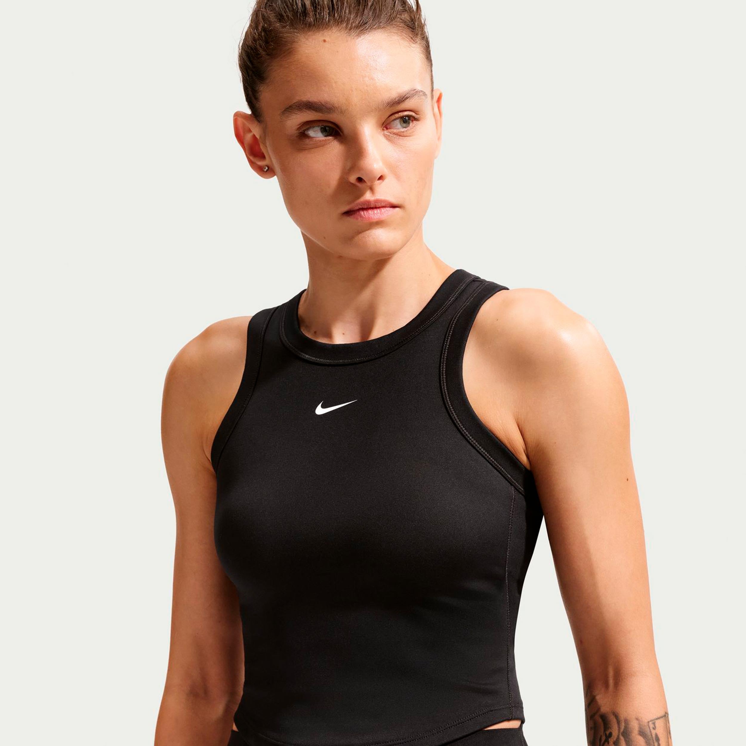Nike One Fitted Dri - Fit Crop Tank Top Damen