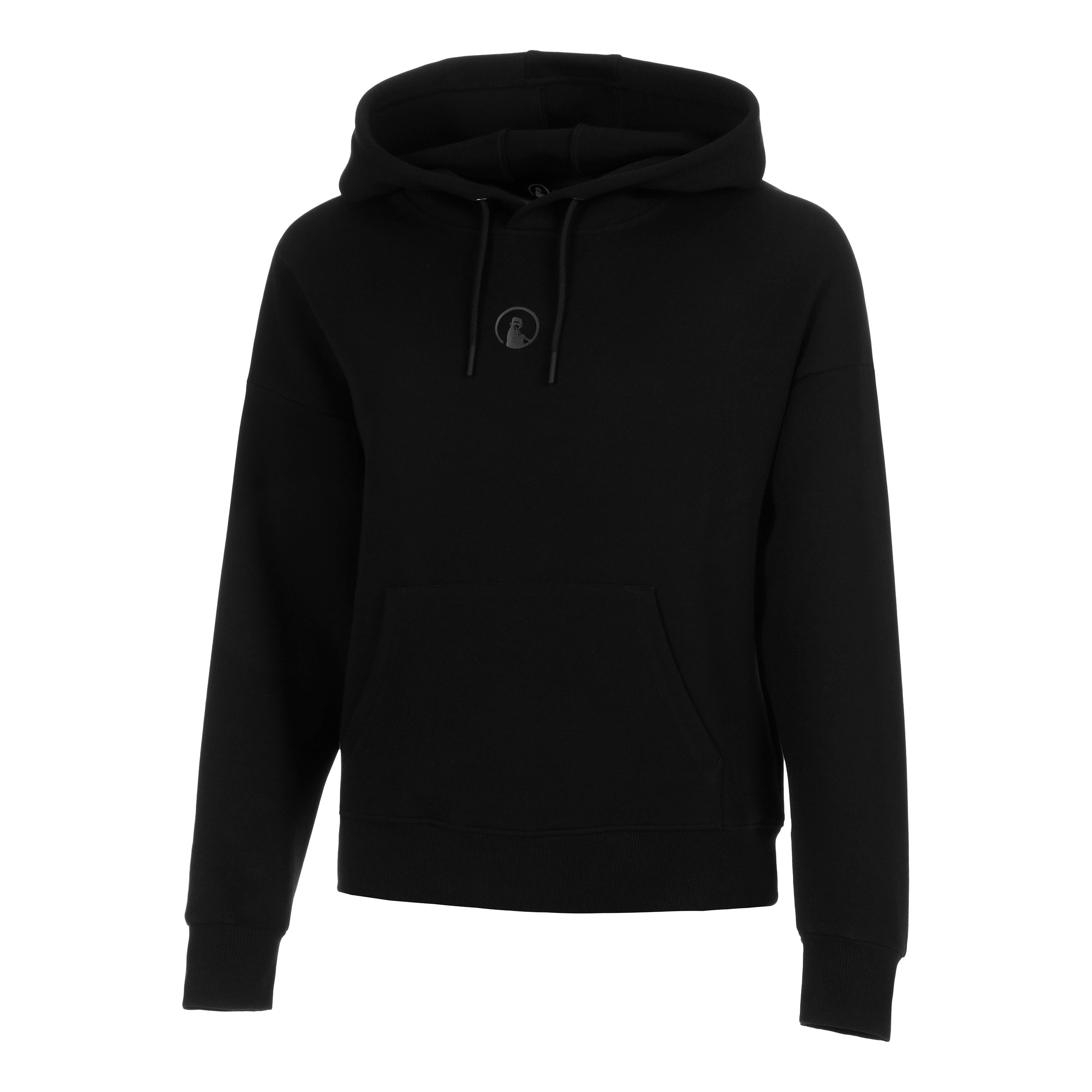 Quiet Please Tonal Core Hoody Damen - Schwarz