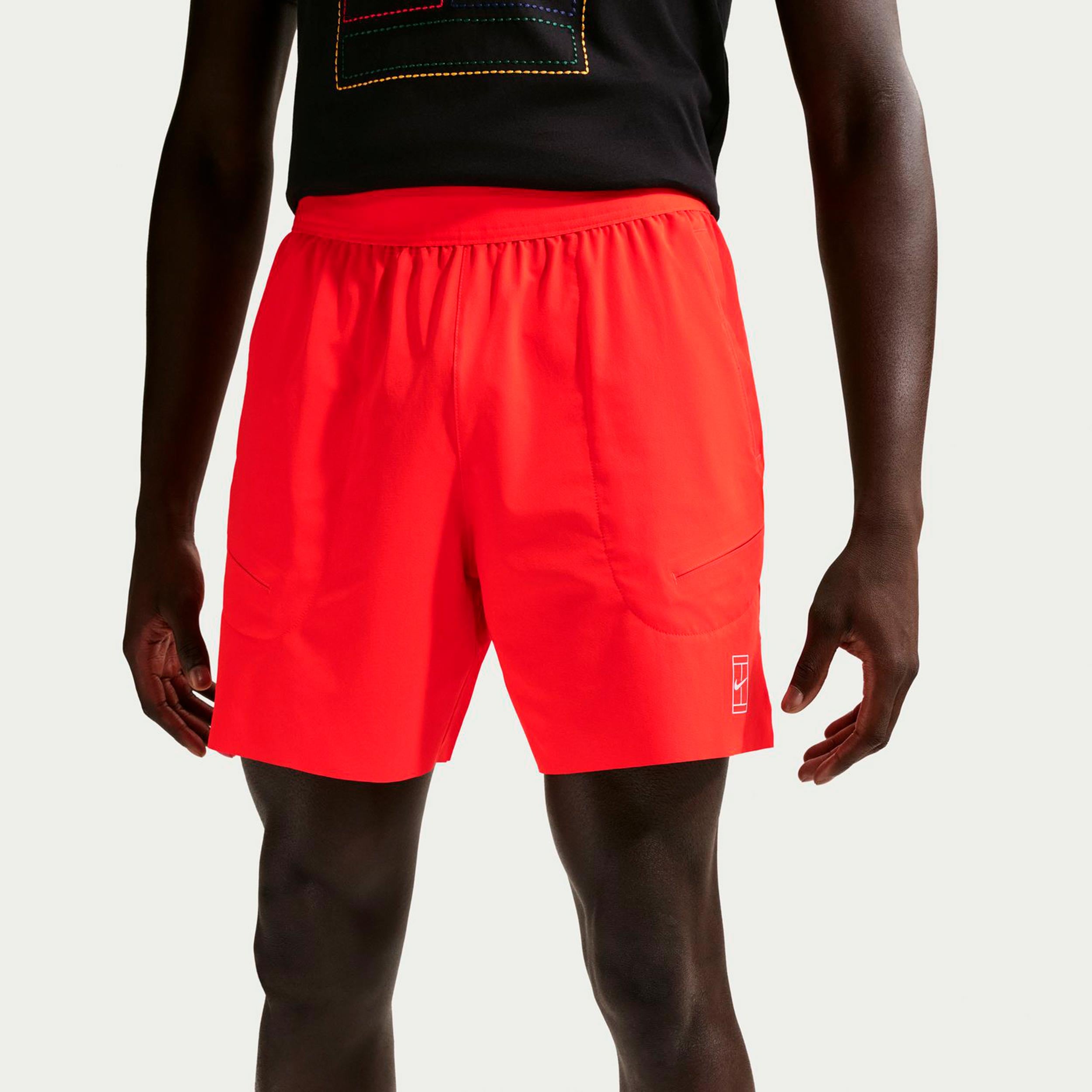 Nike Court Dri - Fit Advantage 6in Shorts Herren Rot