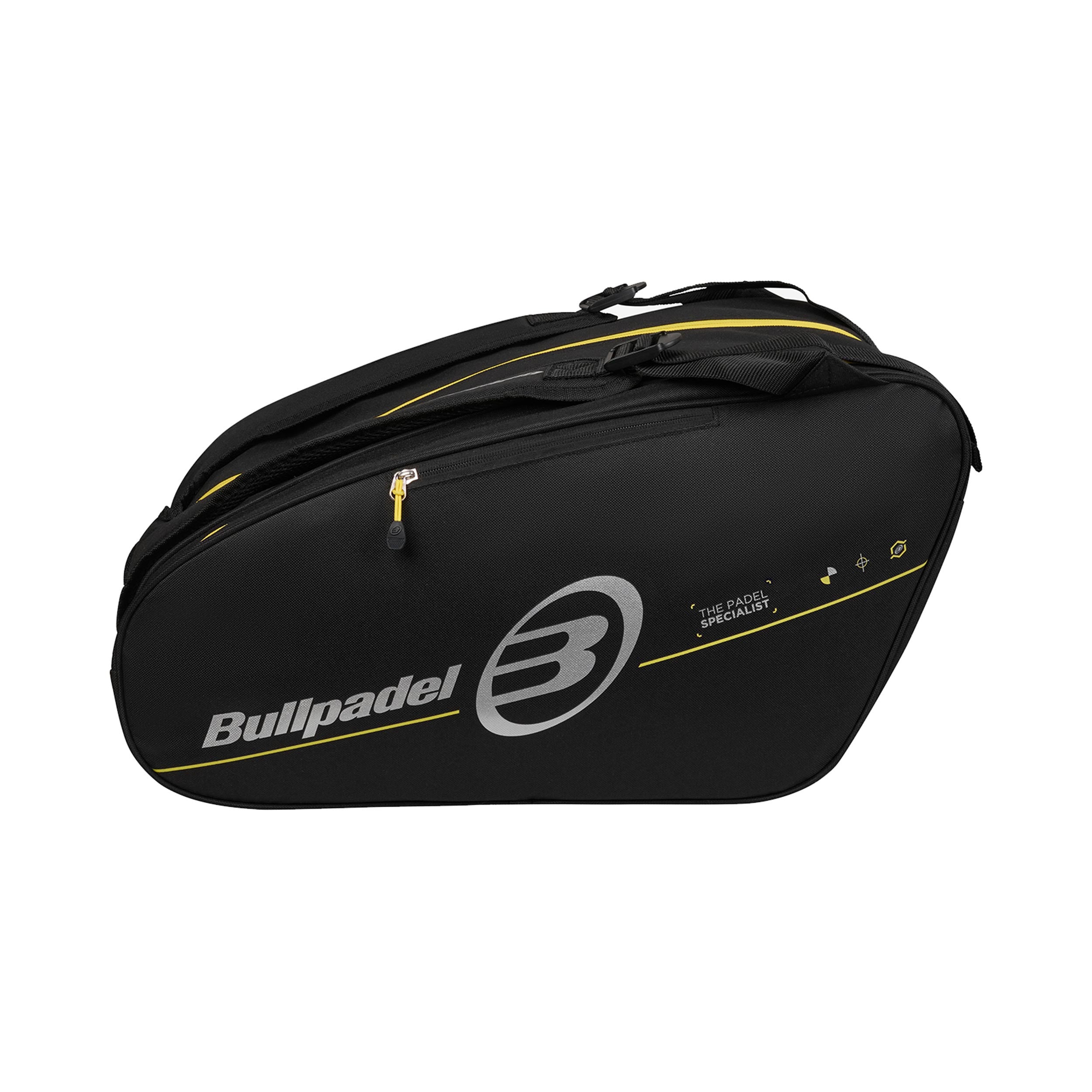 Bullpadel Tour Premier Padelschlägertasche - Schwarz