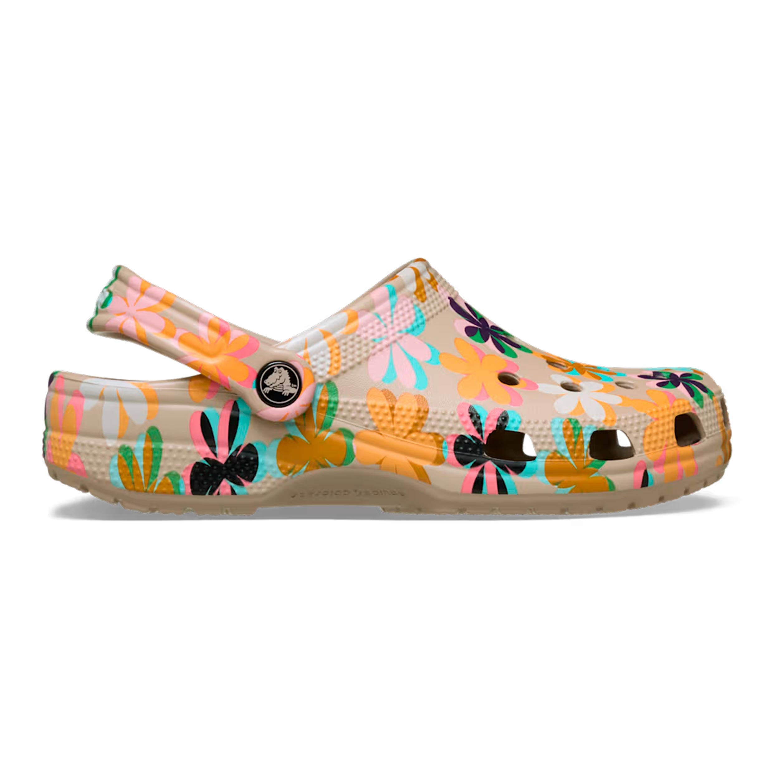 Crocs Classic Graphic Clog Badelatschen Damen