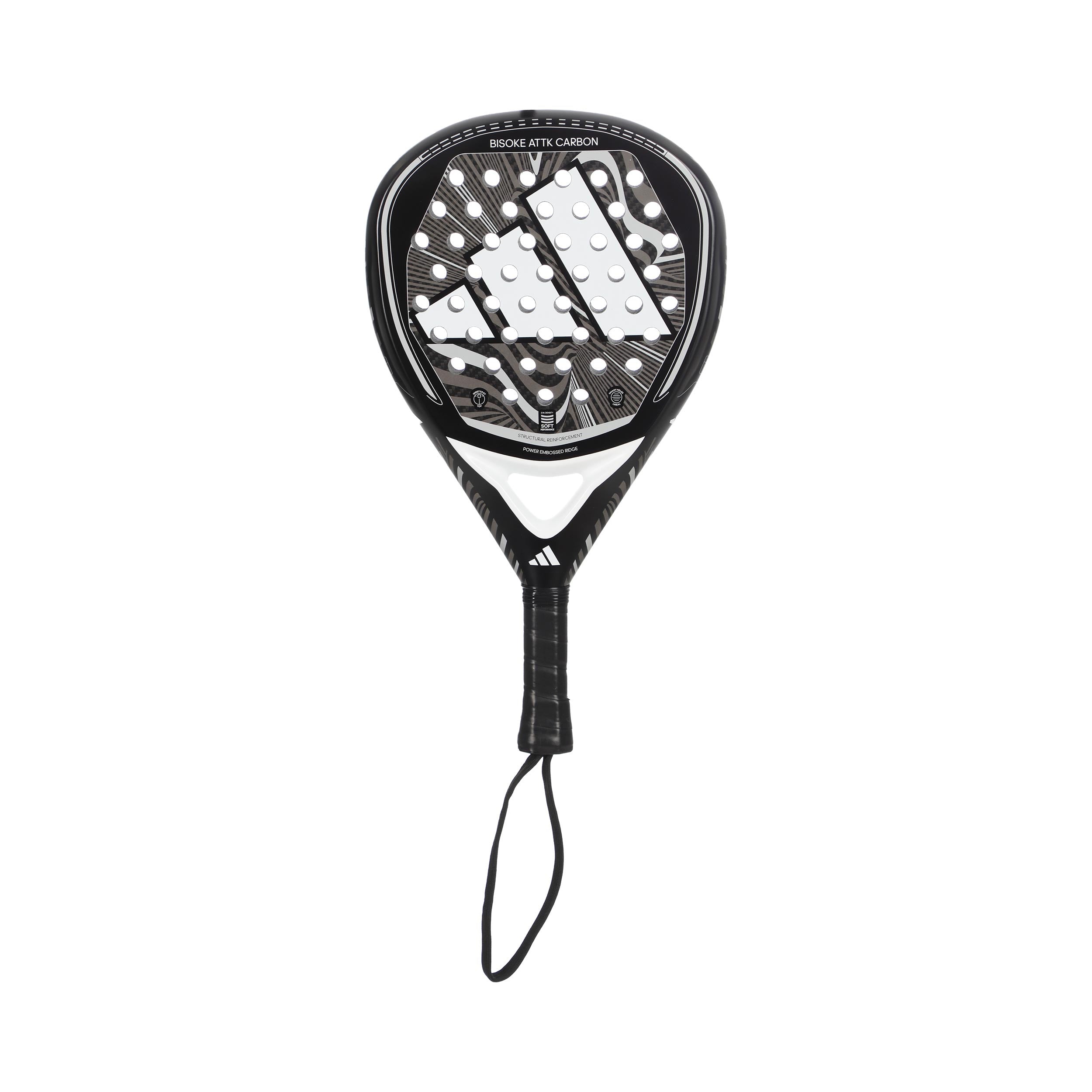 Adidas Bisoke Attk Carbon Padelschläger