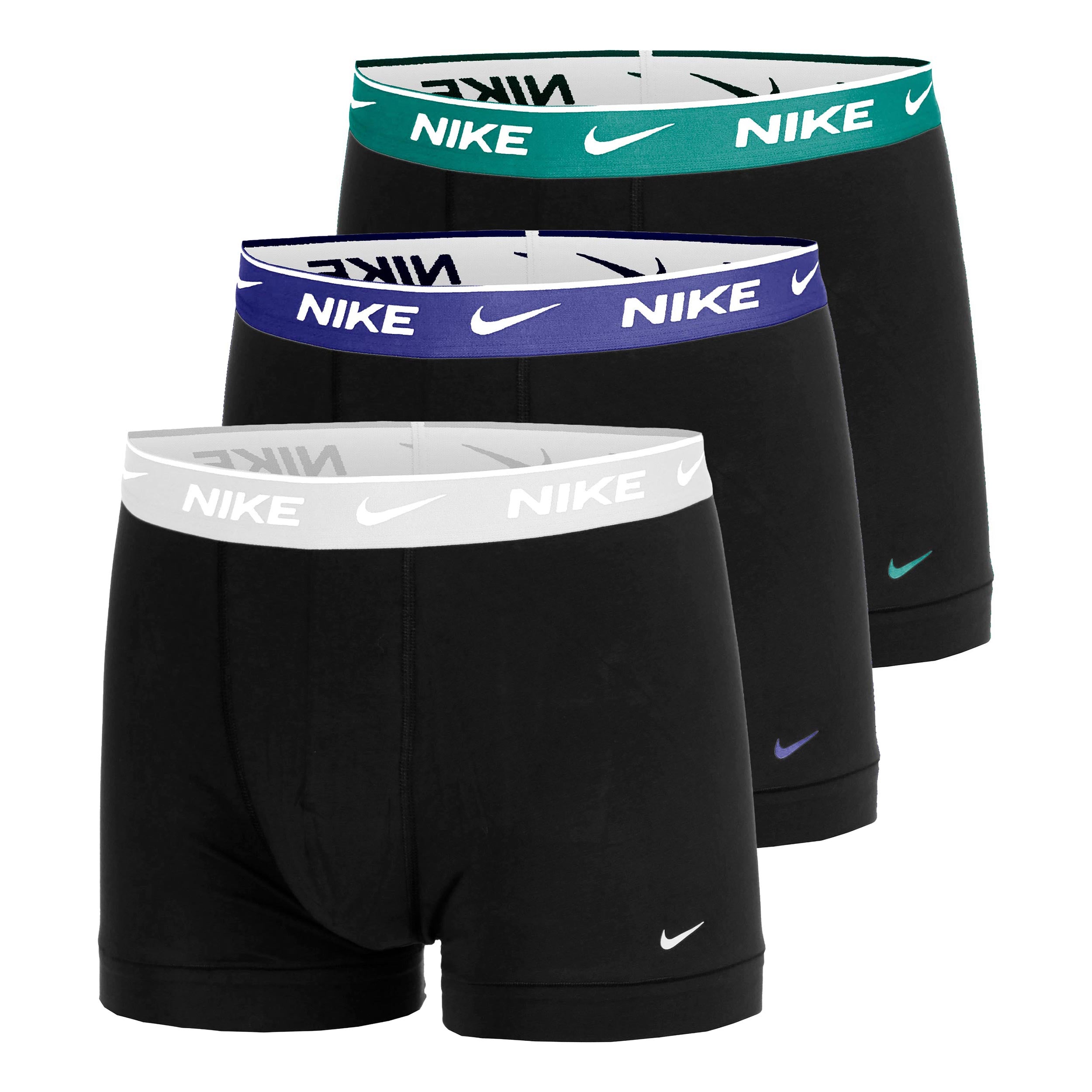 Nike Essential Cotton Stretch Trunk Boxer Short 3er Pack Herren