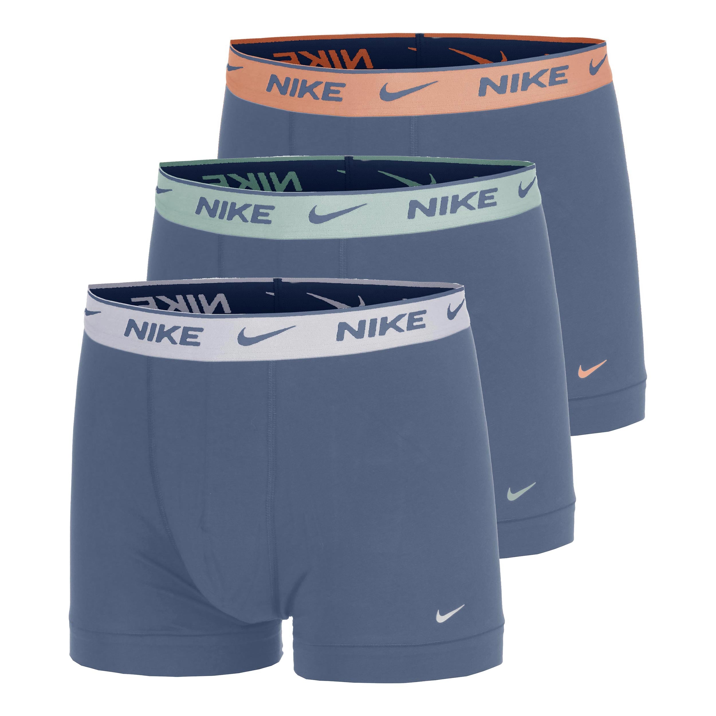 Nike Essential Cotton Stretch Trunk Boxer Short 3er Pack Herren