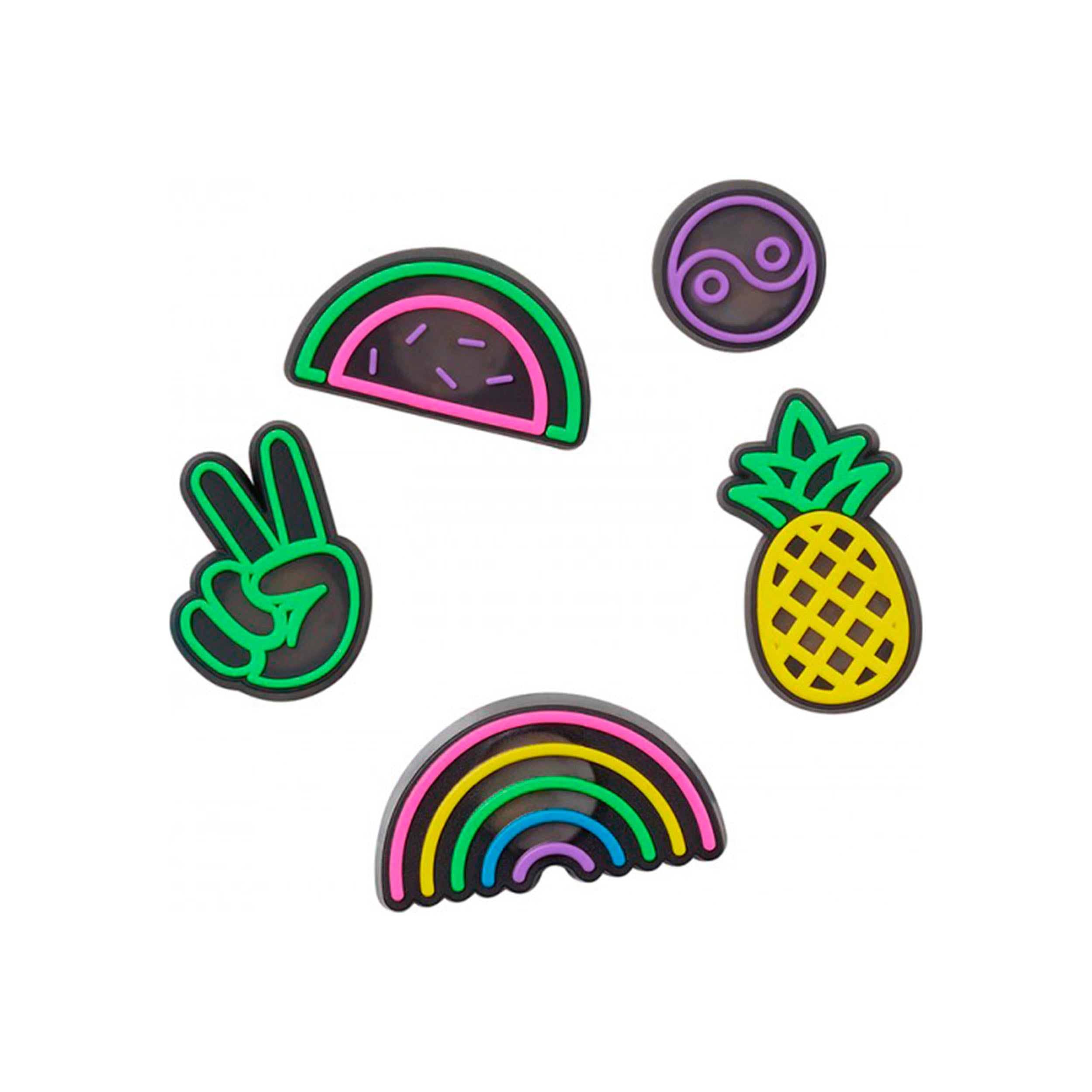 Crocs Lights Up Fun Sonstiges 5er Pack Unisex