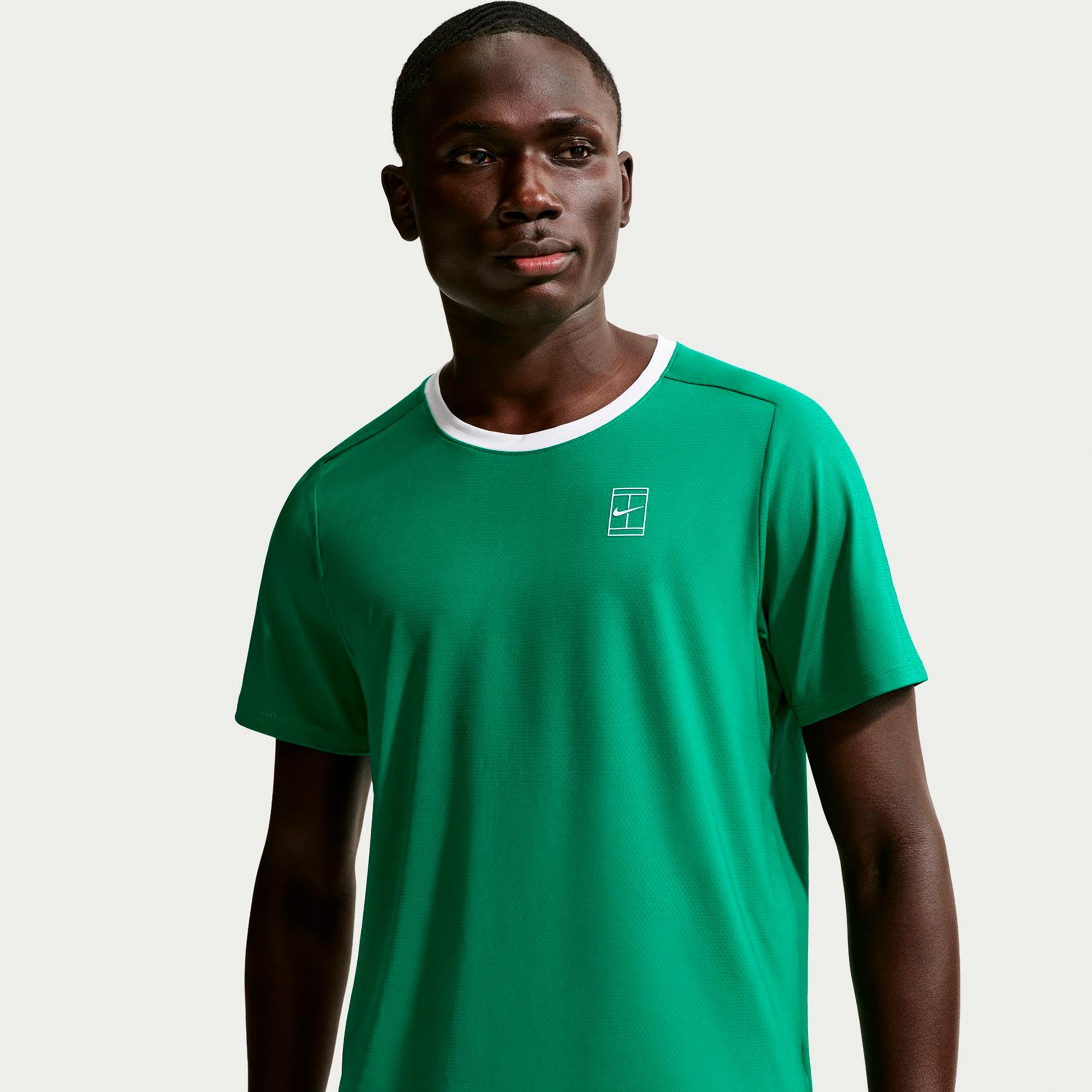 Nike Court Dri - Fit Advantage T Shirt Herren Dunkelgrün