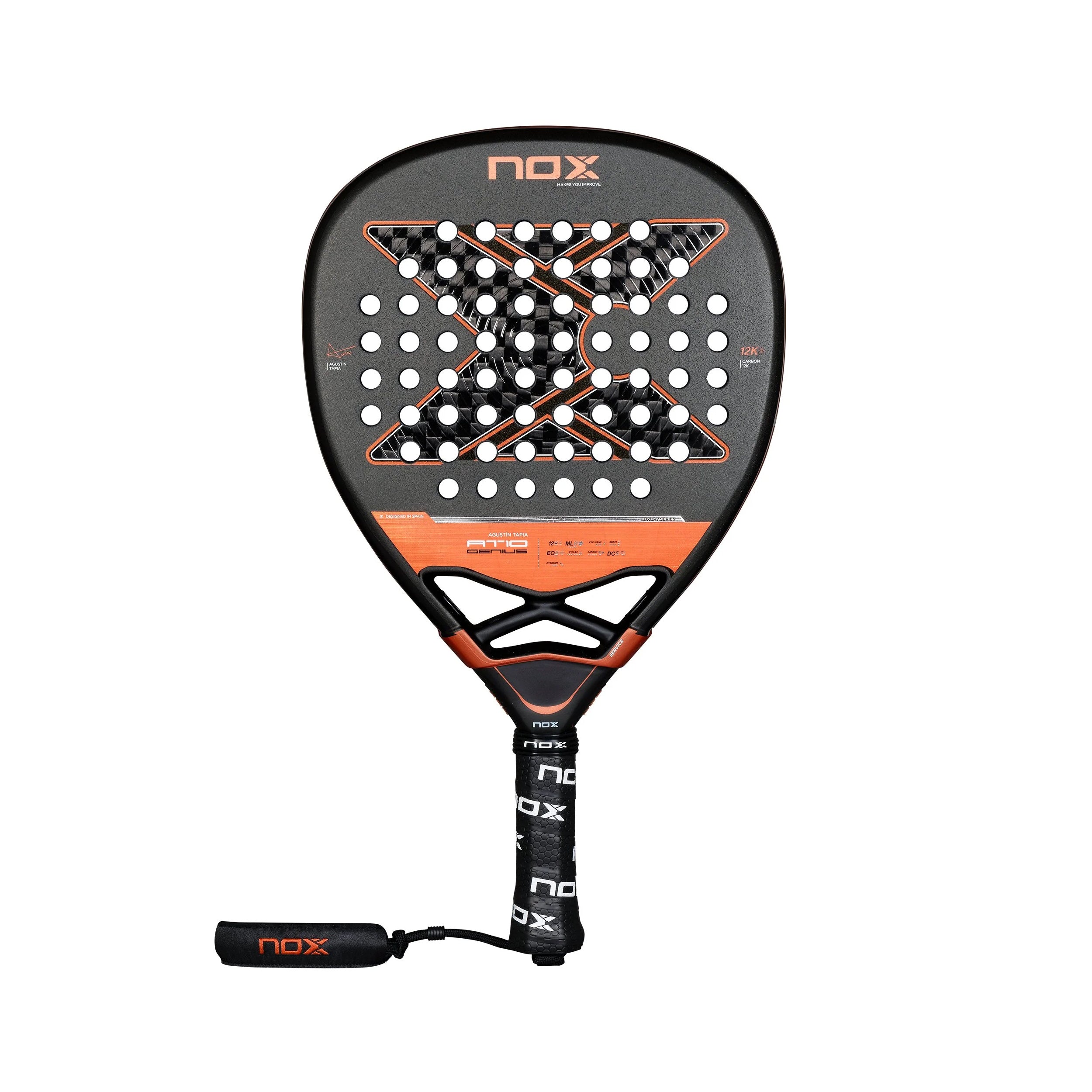 Nox At10 Genius Attack 12k 2025 Padelschläger Gebraucht