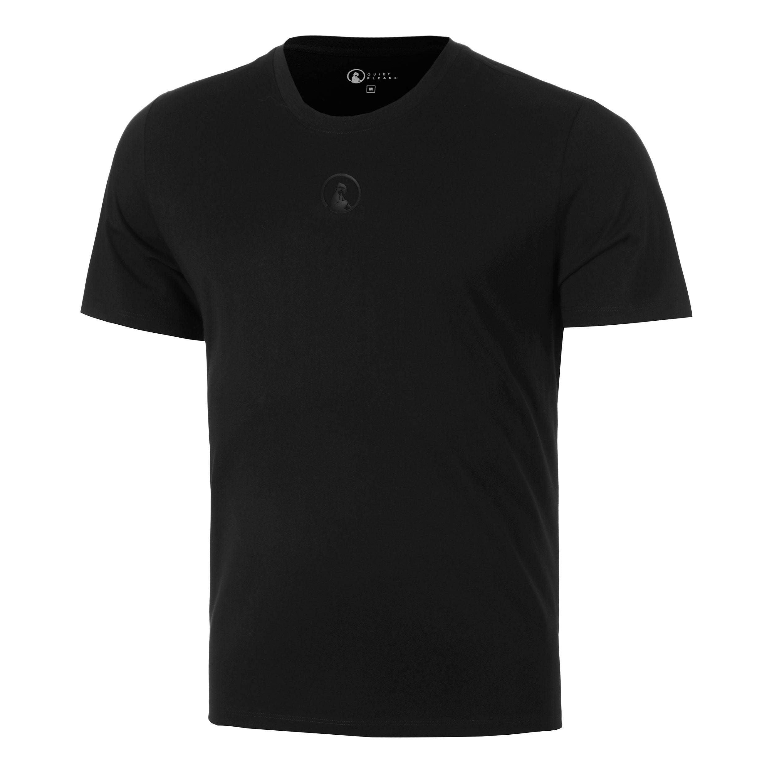 Quiet Please Tonal Core T - Shirt Herren Schwarz