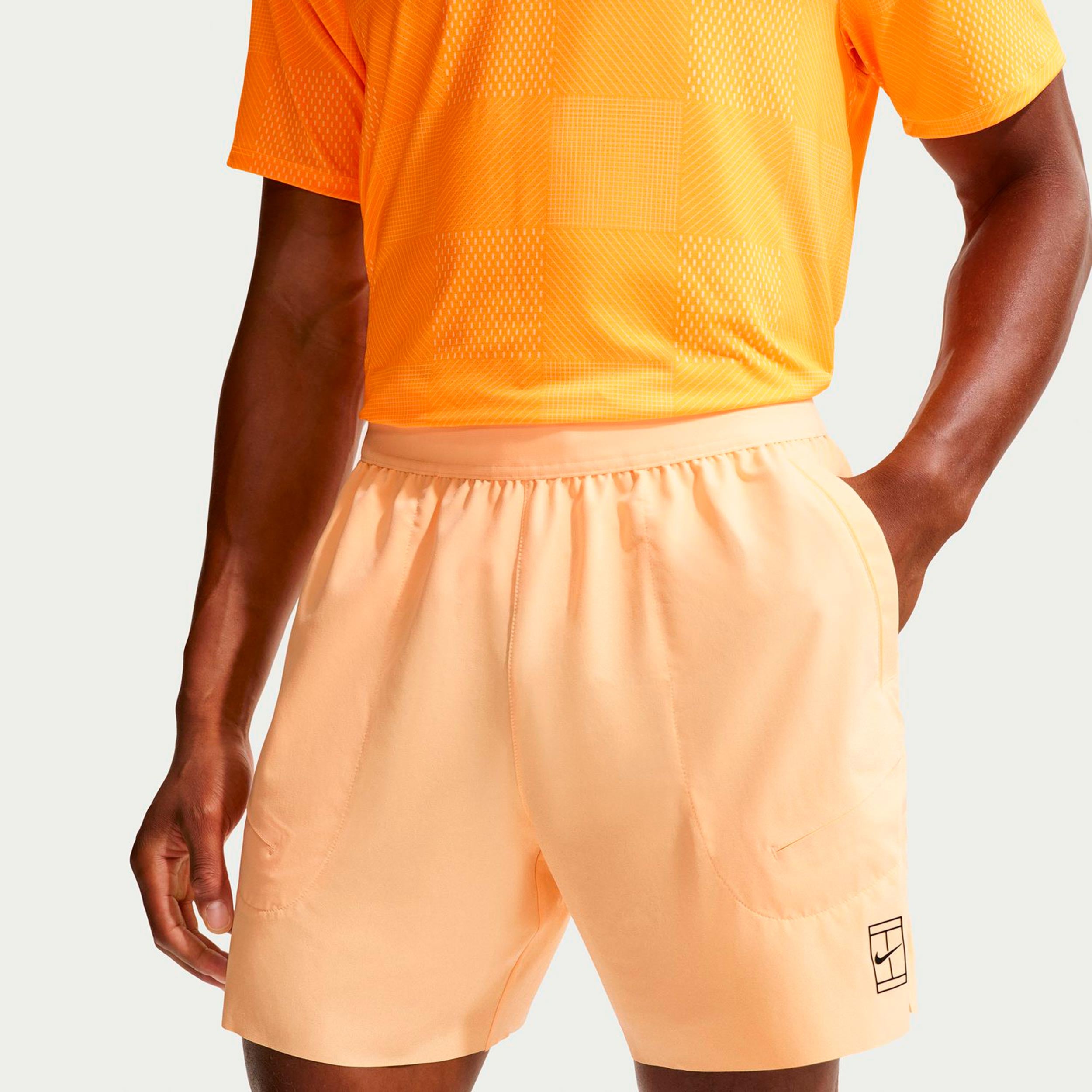 Nike Carlos Alcaraz Court Dri - Fit Advantage 6in Shorts Herren Gelb