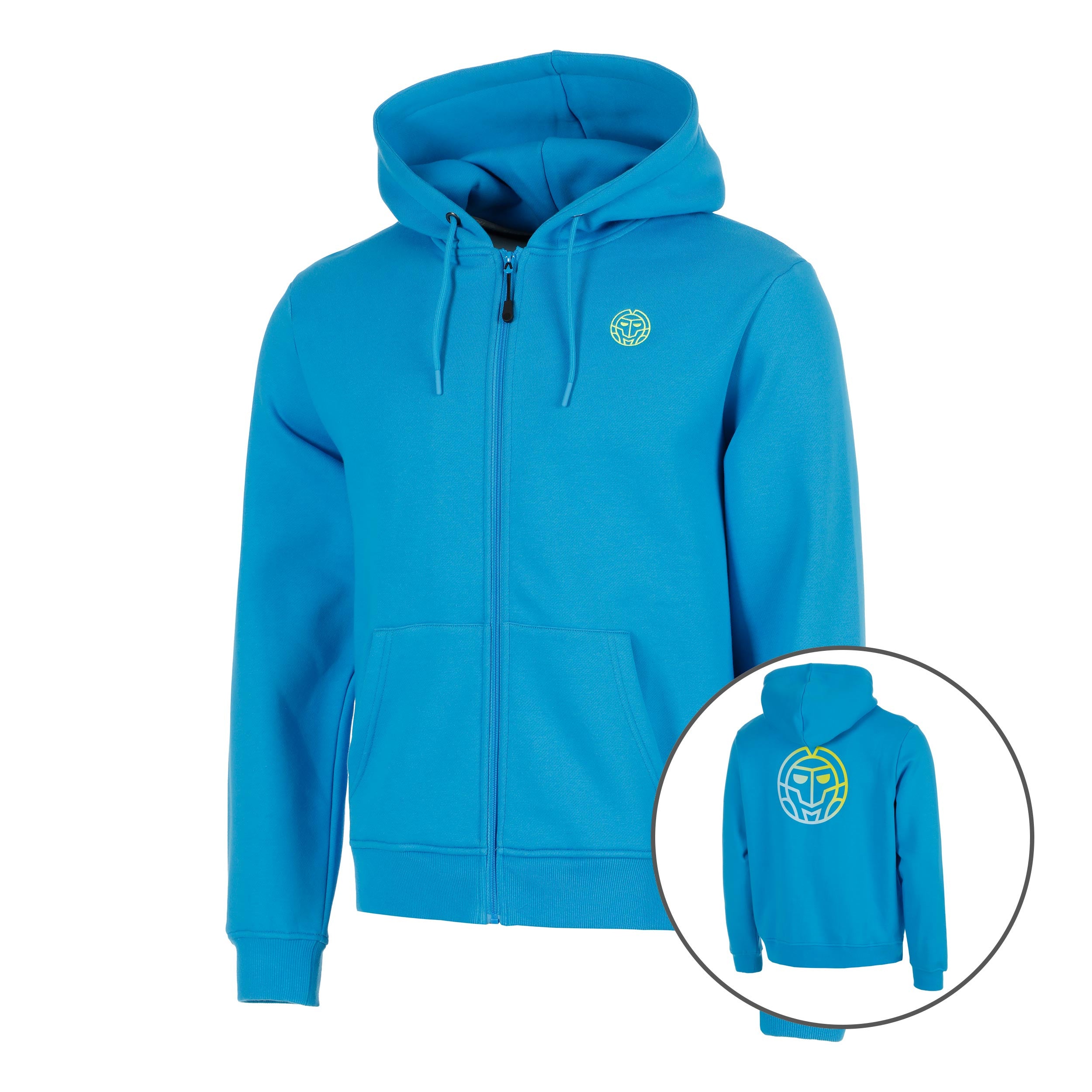 Bidi Badu Out Of Control Backprint Zip Sweatjacke Herren - Blau