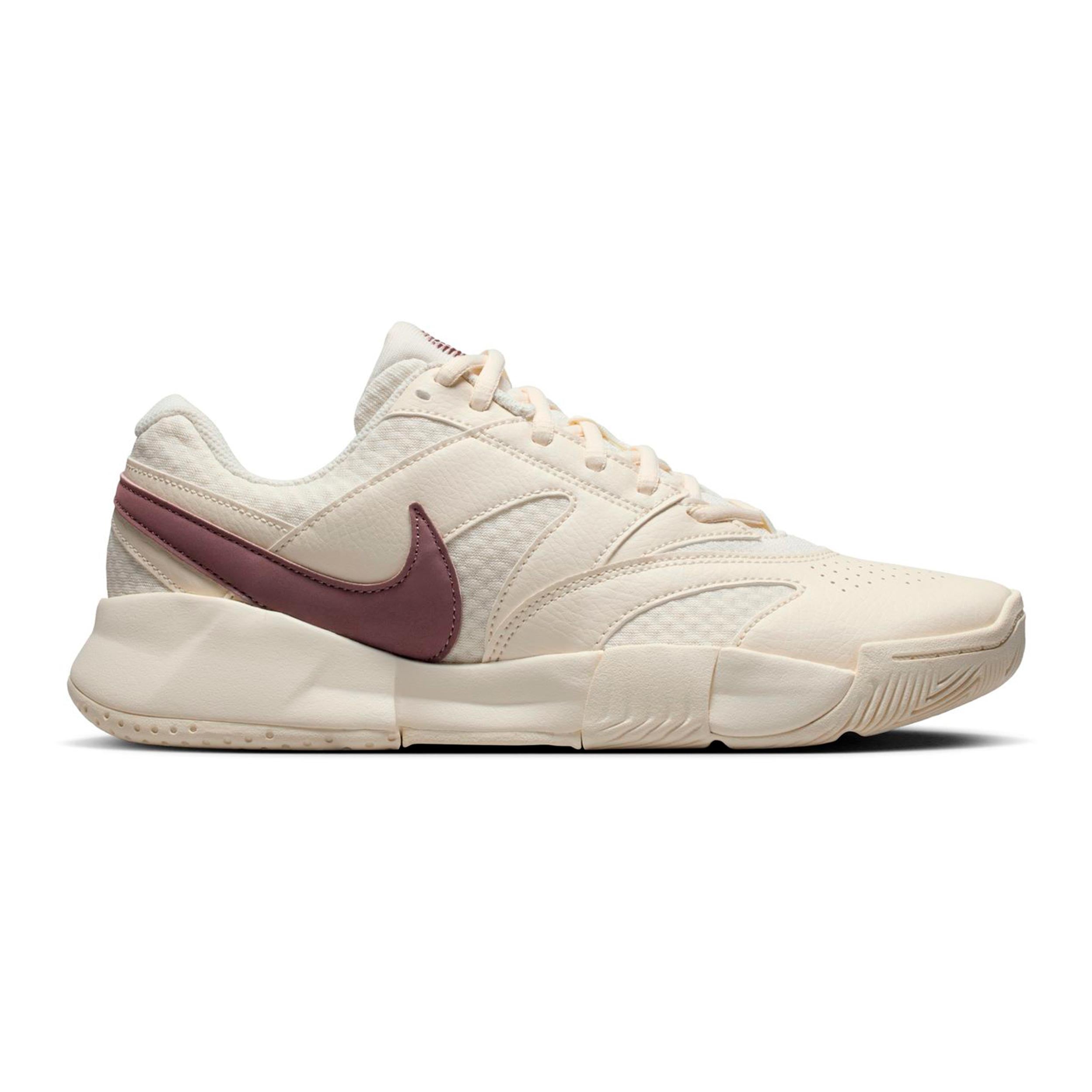 Nike Court Lite 4 Allcourtschuh Damen - Creme, Braun
