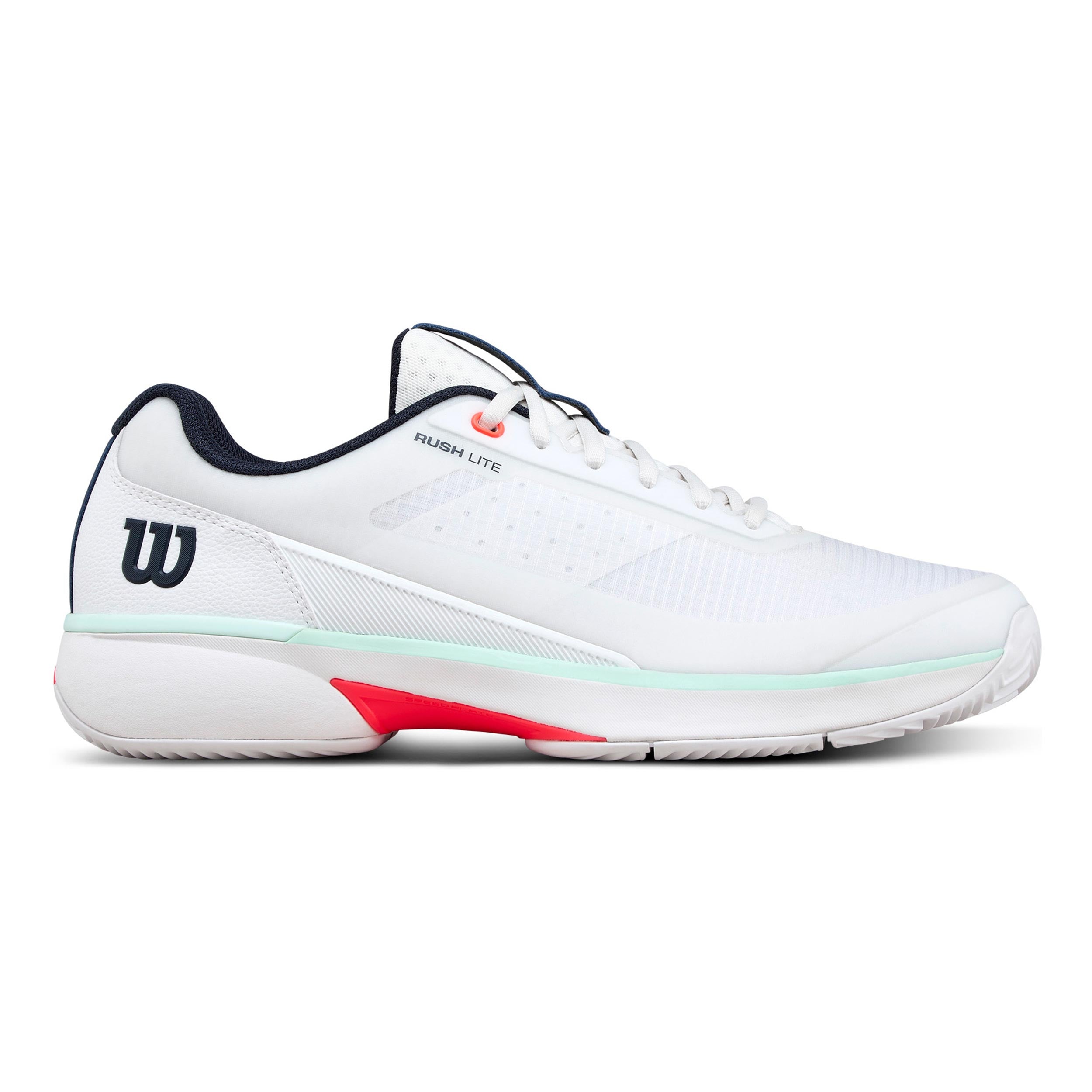 Wilson Rush Lite 5 Sandplatzschuh Herren - Weiß, Türkis