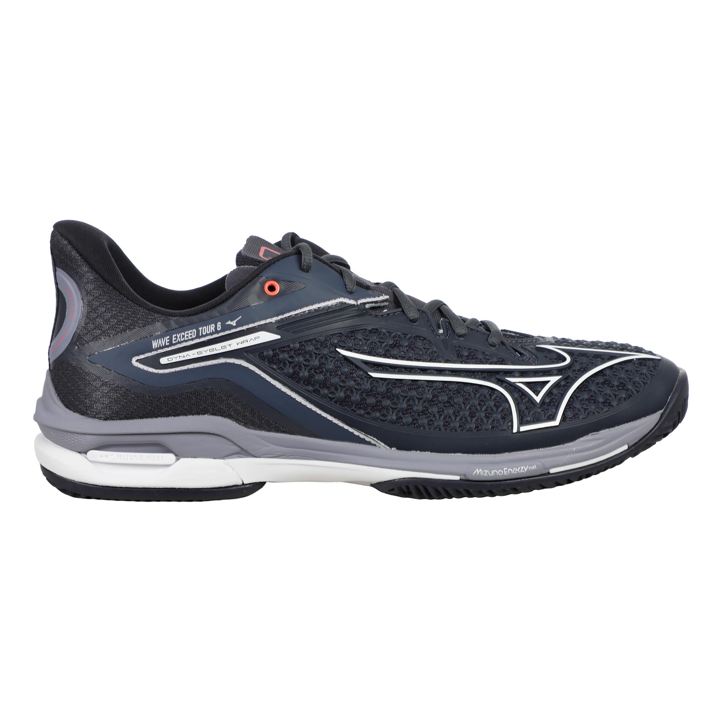 Mizuno Wave Exceed Tour 6 Sandplatzschuh Herren - Grau, Weiß