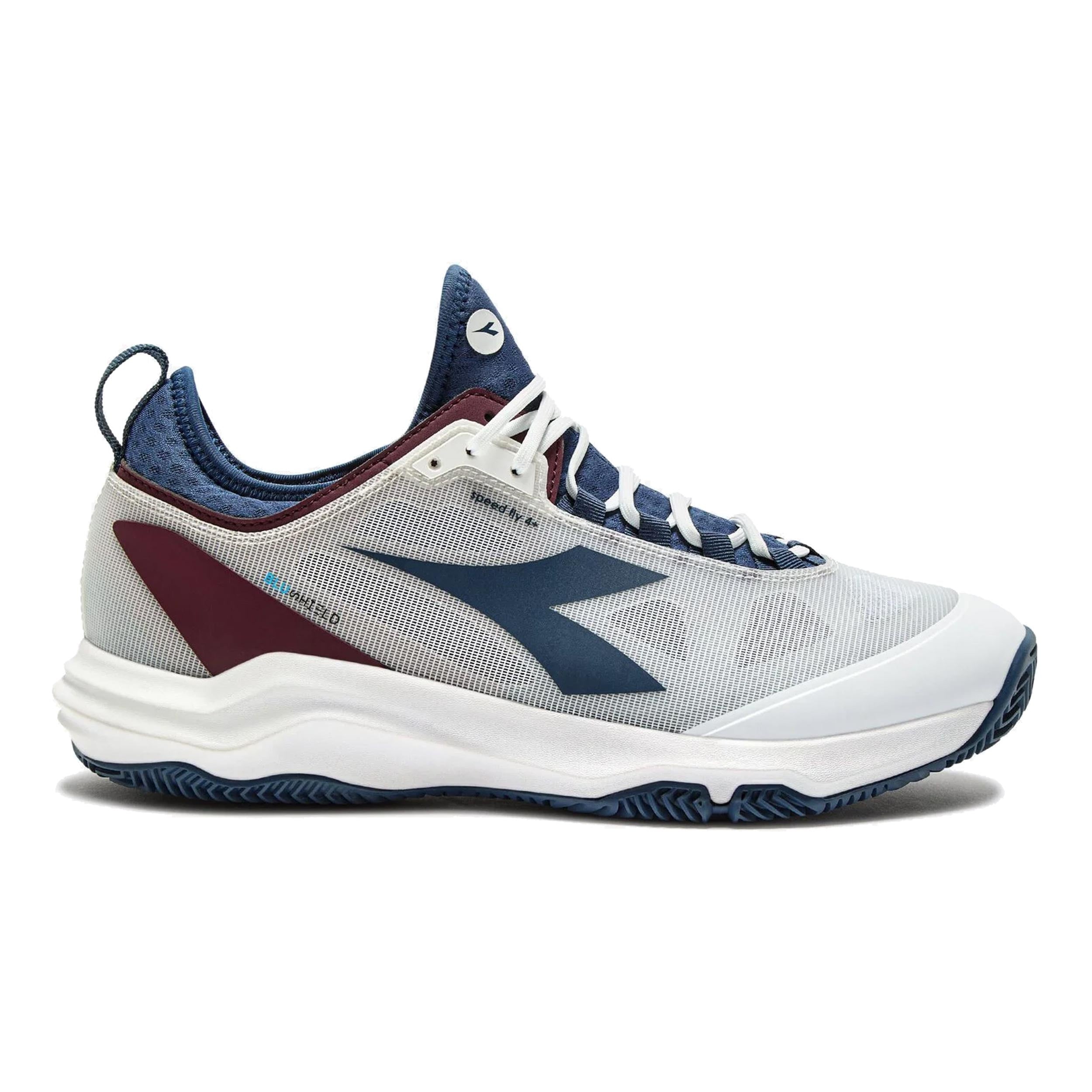 Diadora Speed Blushield Fly 4 + Sandplatzschuh Herren - Weiß