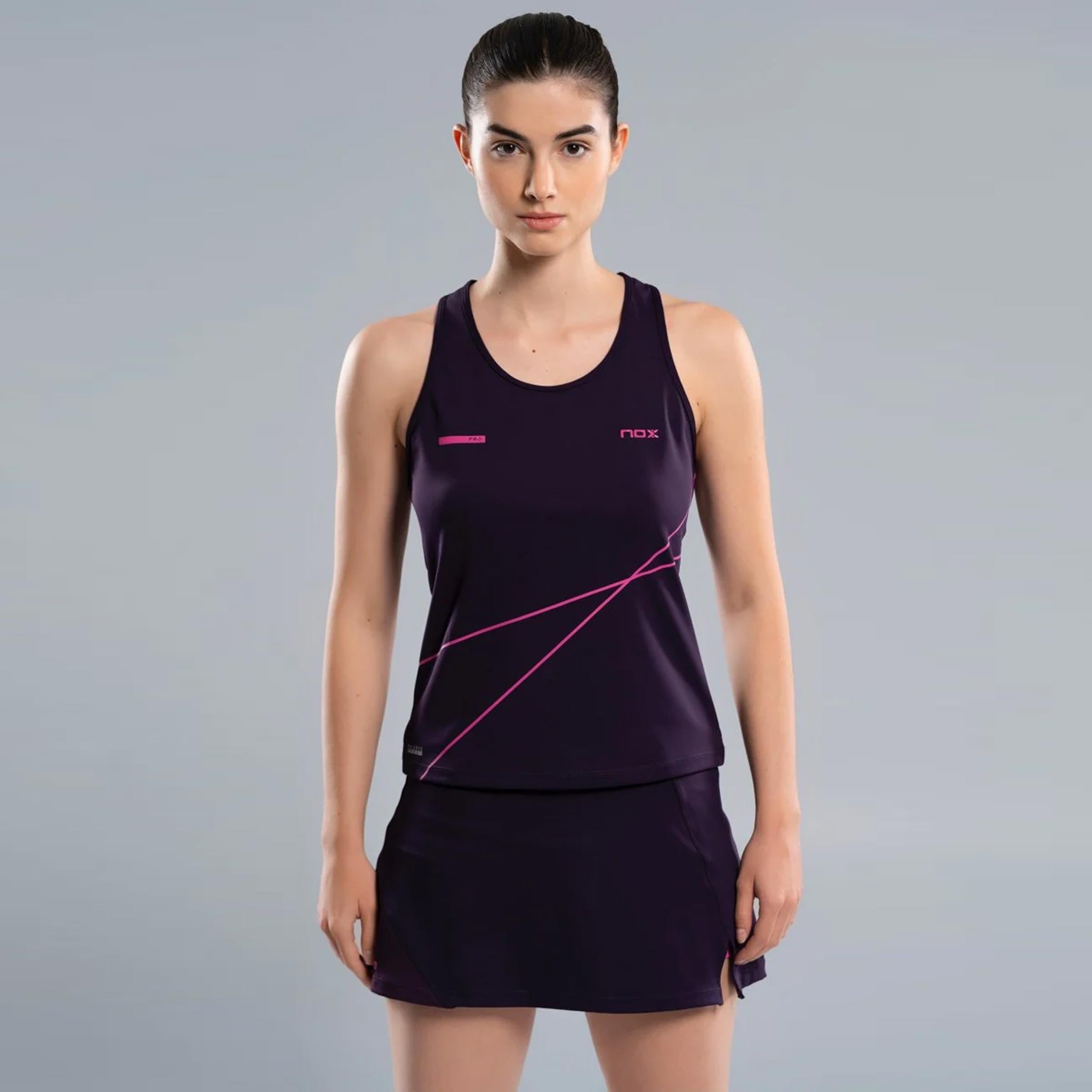 Nox Pro Tank - Top Damen Schwarz, Pink