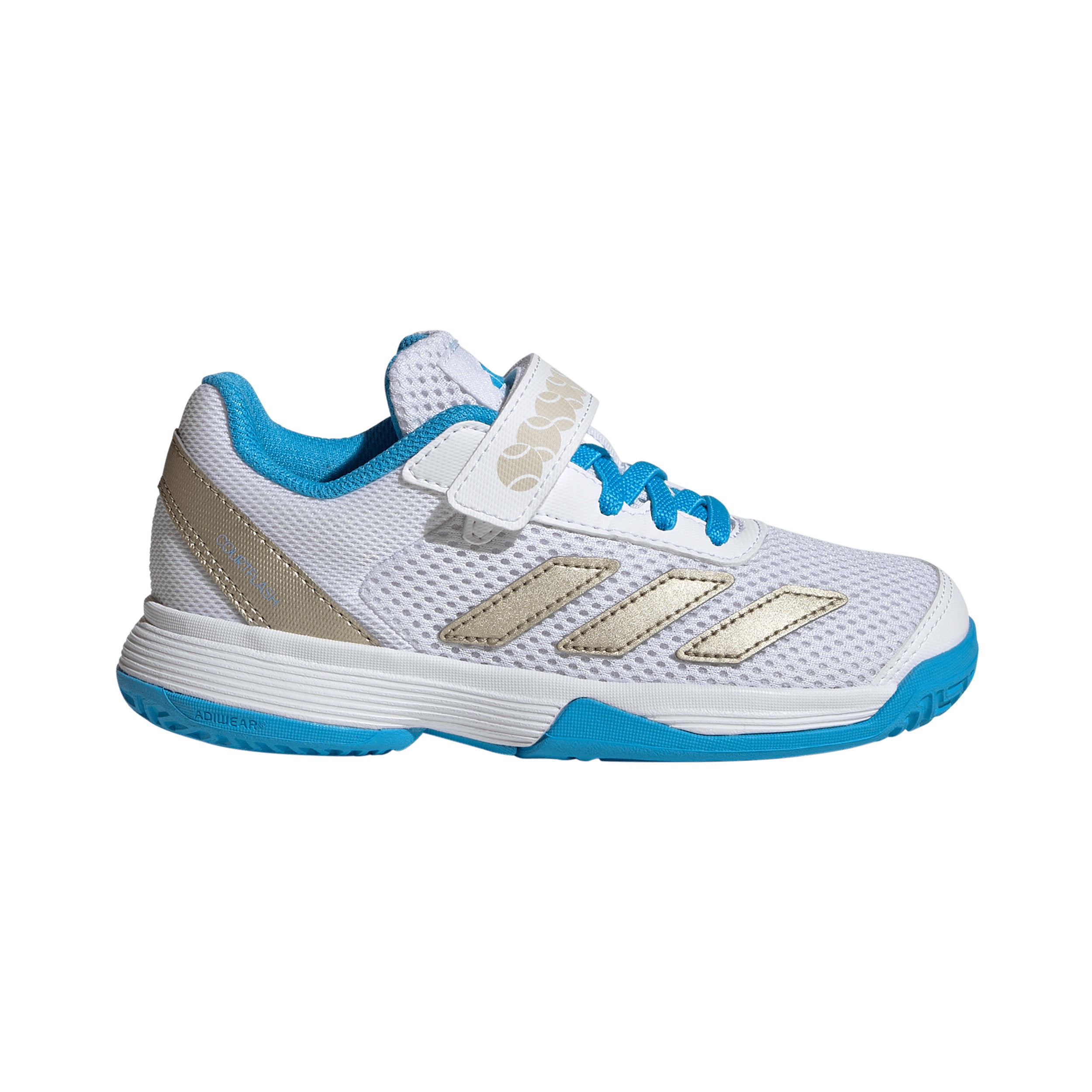 Adidas Courtflash Cf Sandplatzschuh Kinder