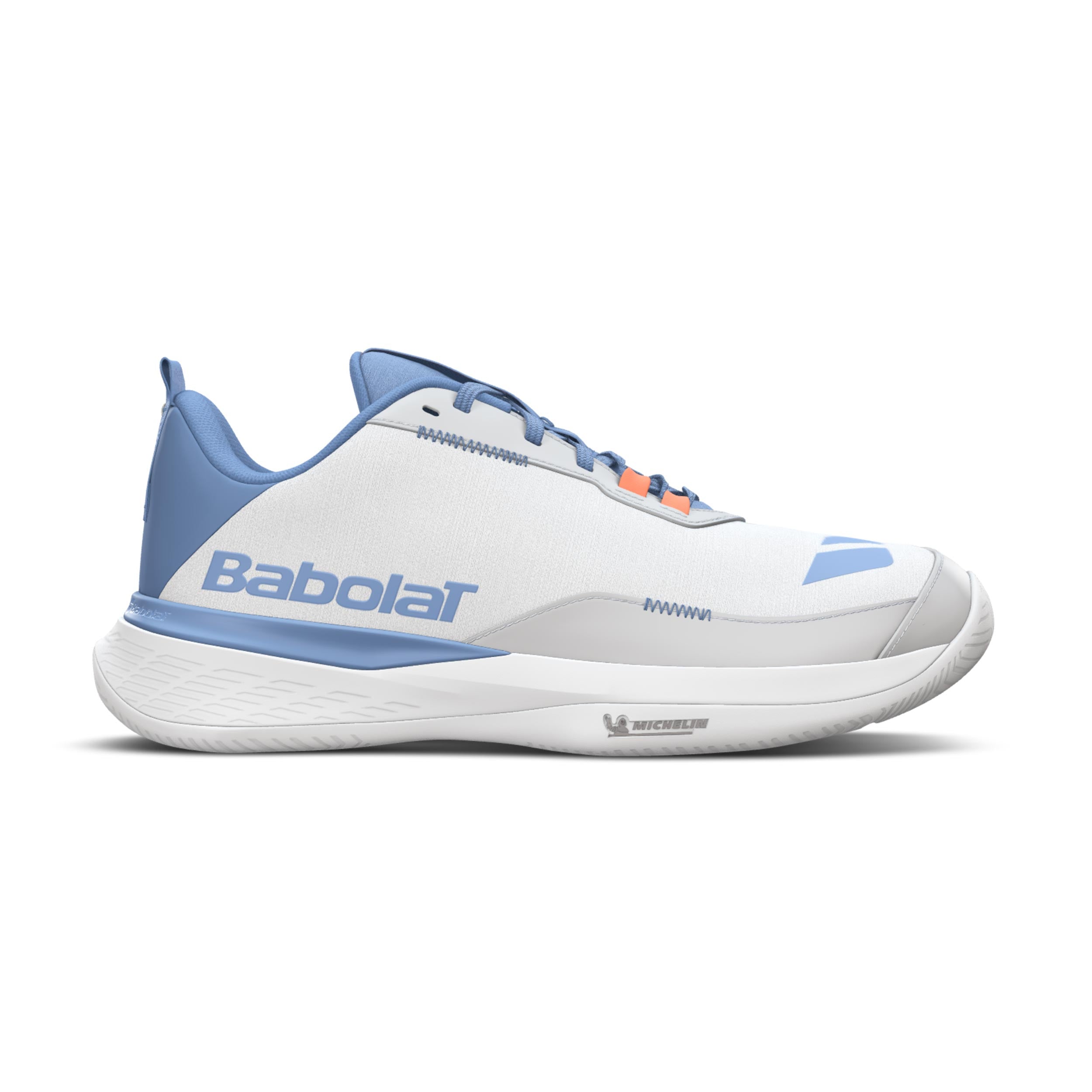 Babolat Sfx Evo Ac Allcourtschuh Damen - Weiß, Hellblau