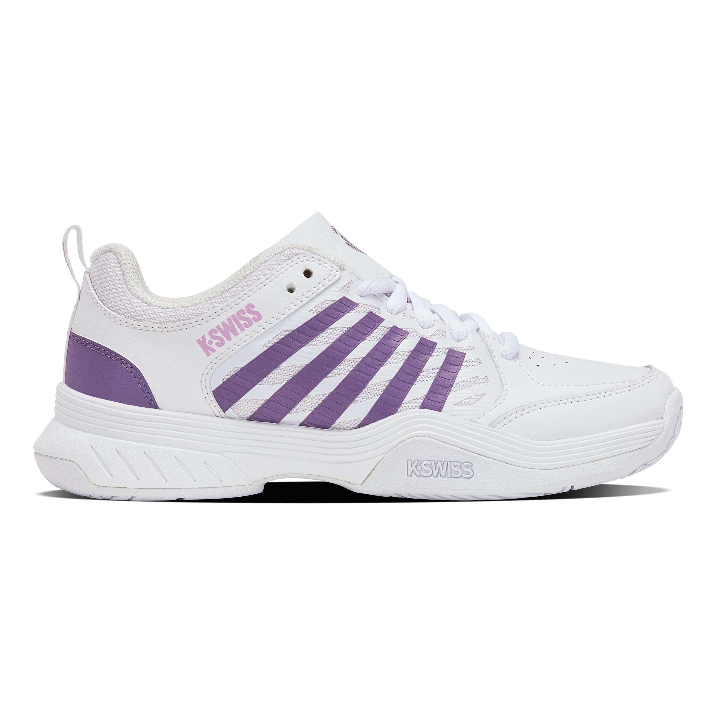 K - Swiss Court Express 2 Ac Allcourtschuh Damen Weiß, Lavendel