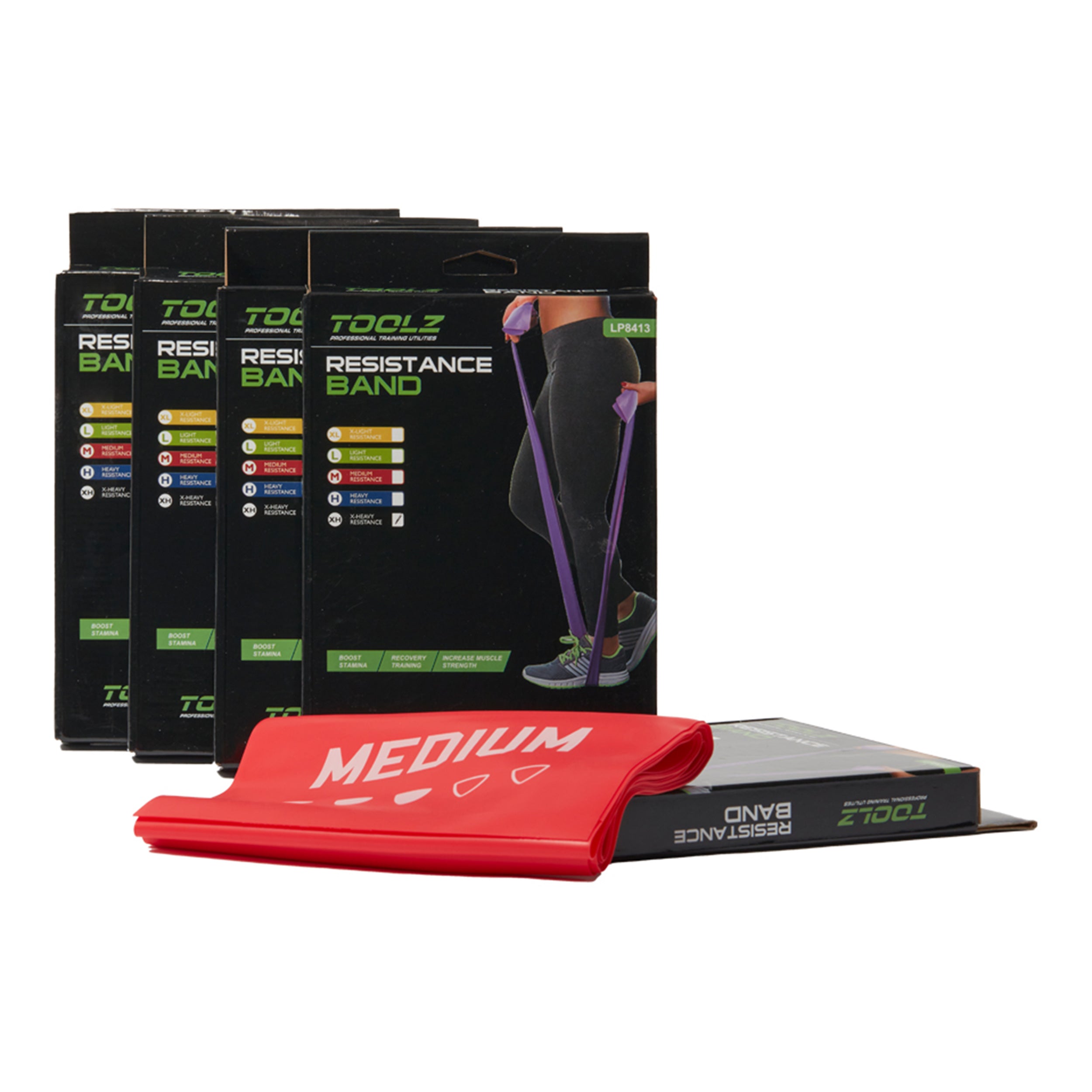 Toolz Terra Band - M (medium) Bänder Rot