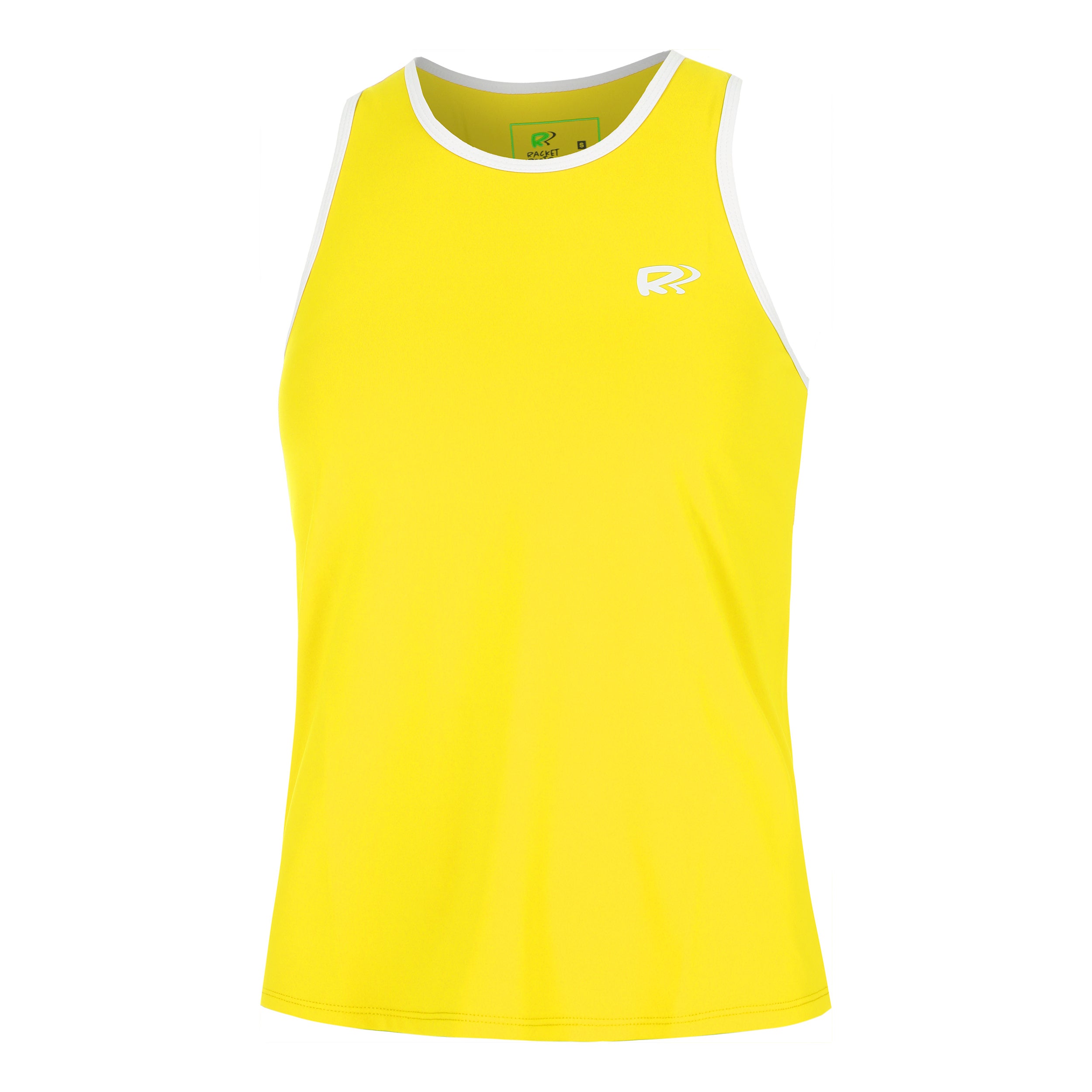 Racket Roots Teamline Racerback Tank - Top Damen Gelb