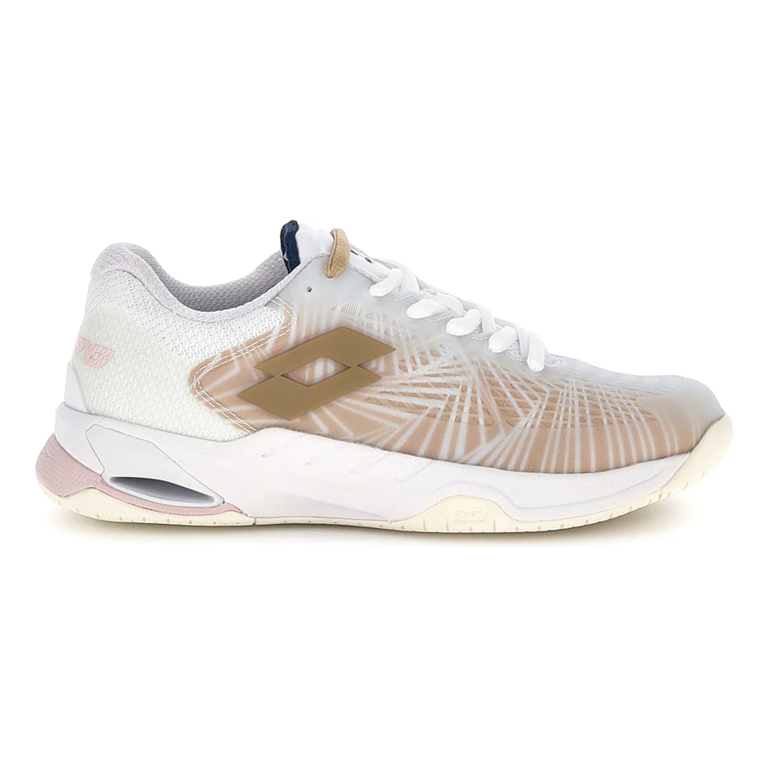 Lotto Mirage 100 Ii Spd Allcourtschuh Damen - Weiß, Beige