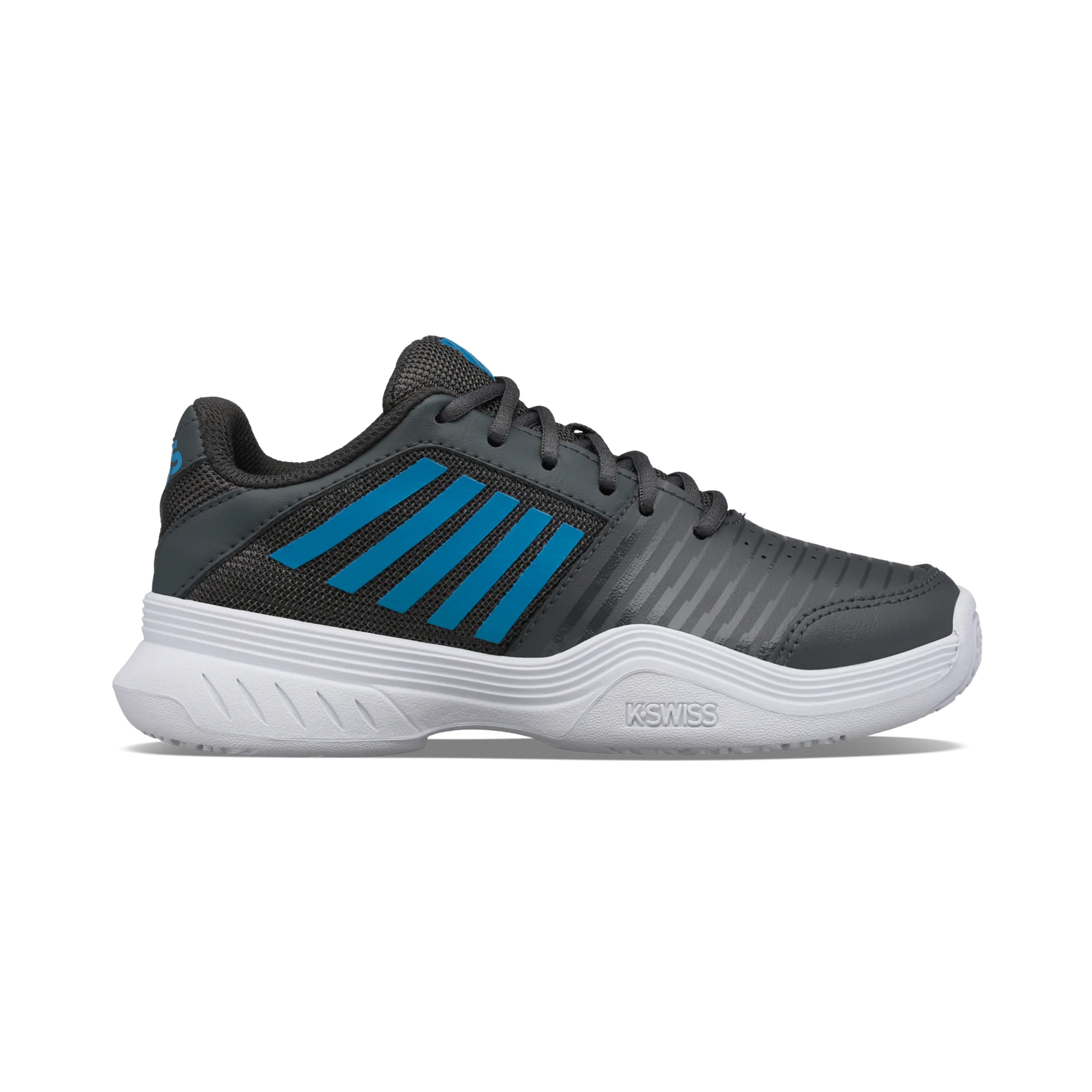 K - Swiss Court Express Omni Allcourtschuh Kinder Schwarz, Mehrfarbig