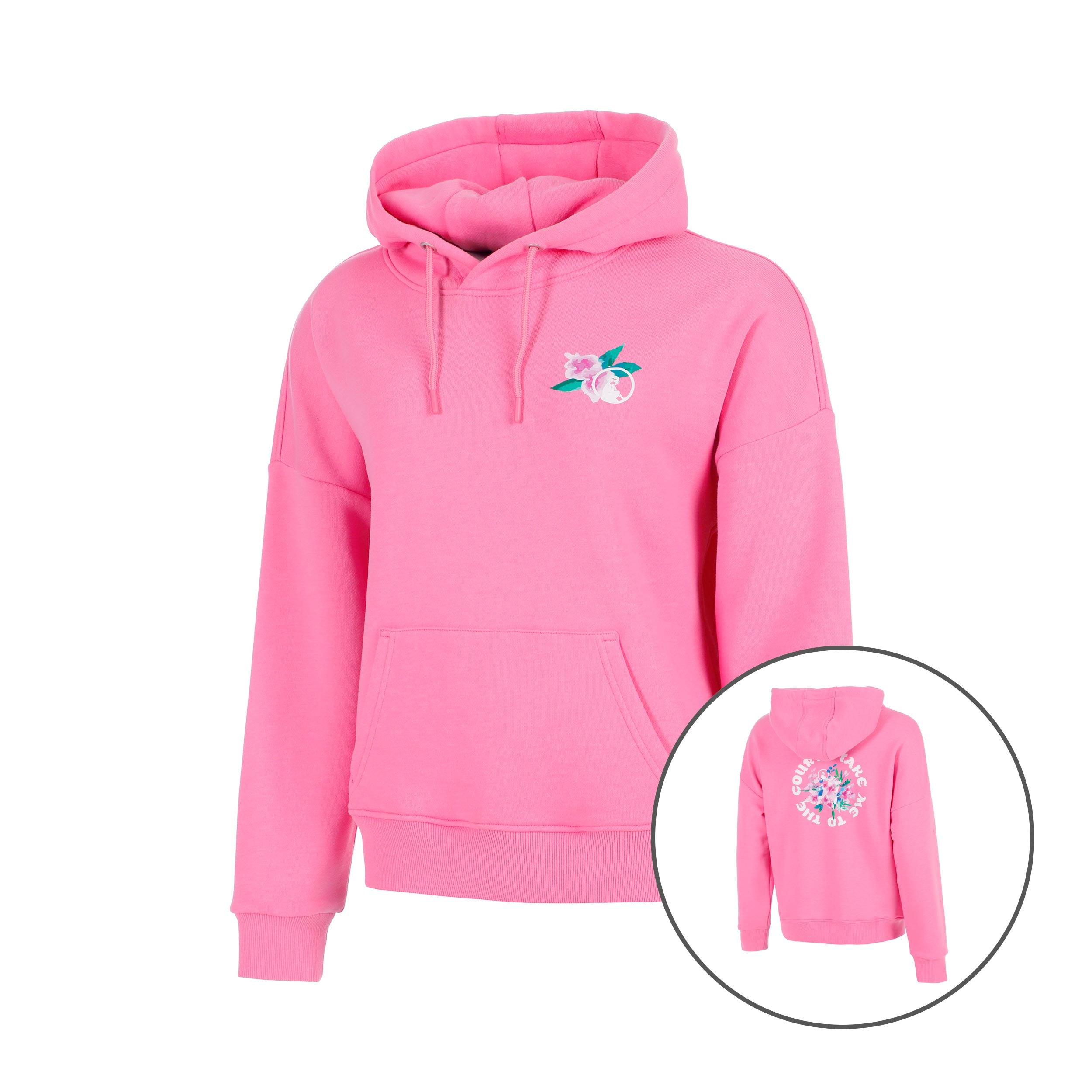 Quiet Please Crush Tmttc Hoody Mädchen - Pink, Weiß