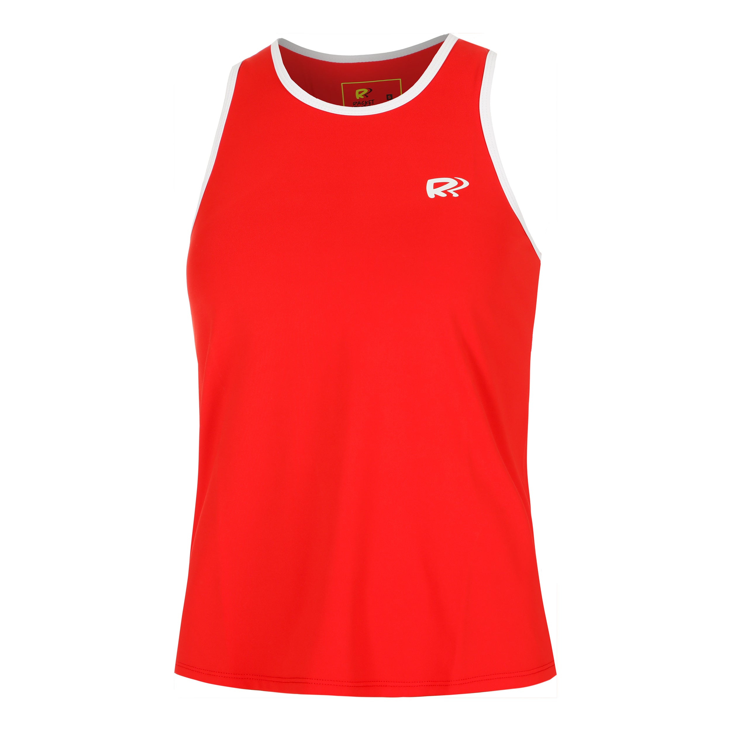 Racket Roots Teamline Racerback Tank - Top Damen Rot