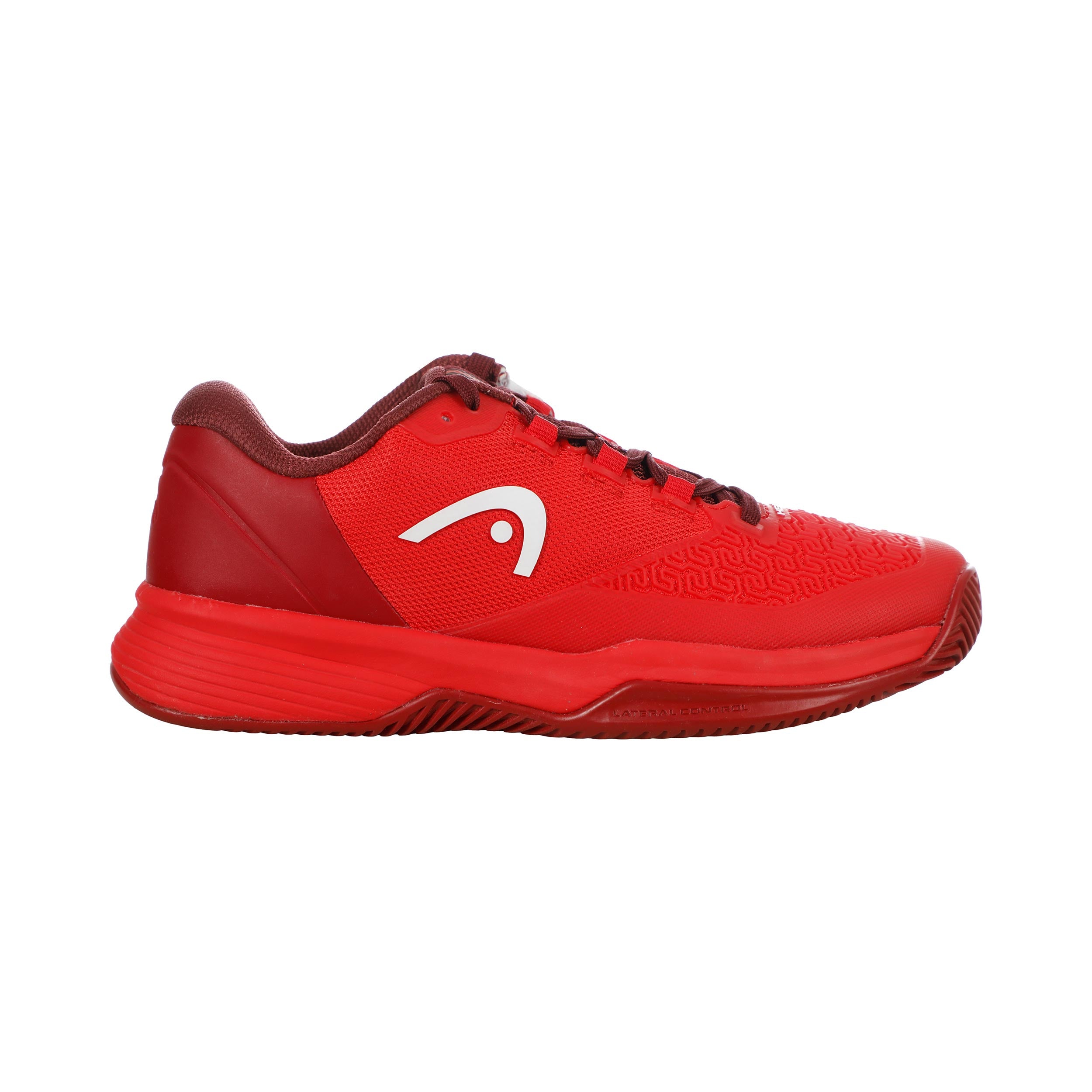Head Revolt Pro 5.0 Sandplatzschuh Kinder - Rot, Dunkelrot