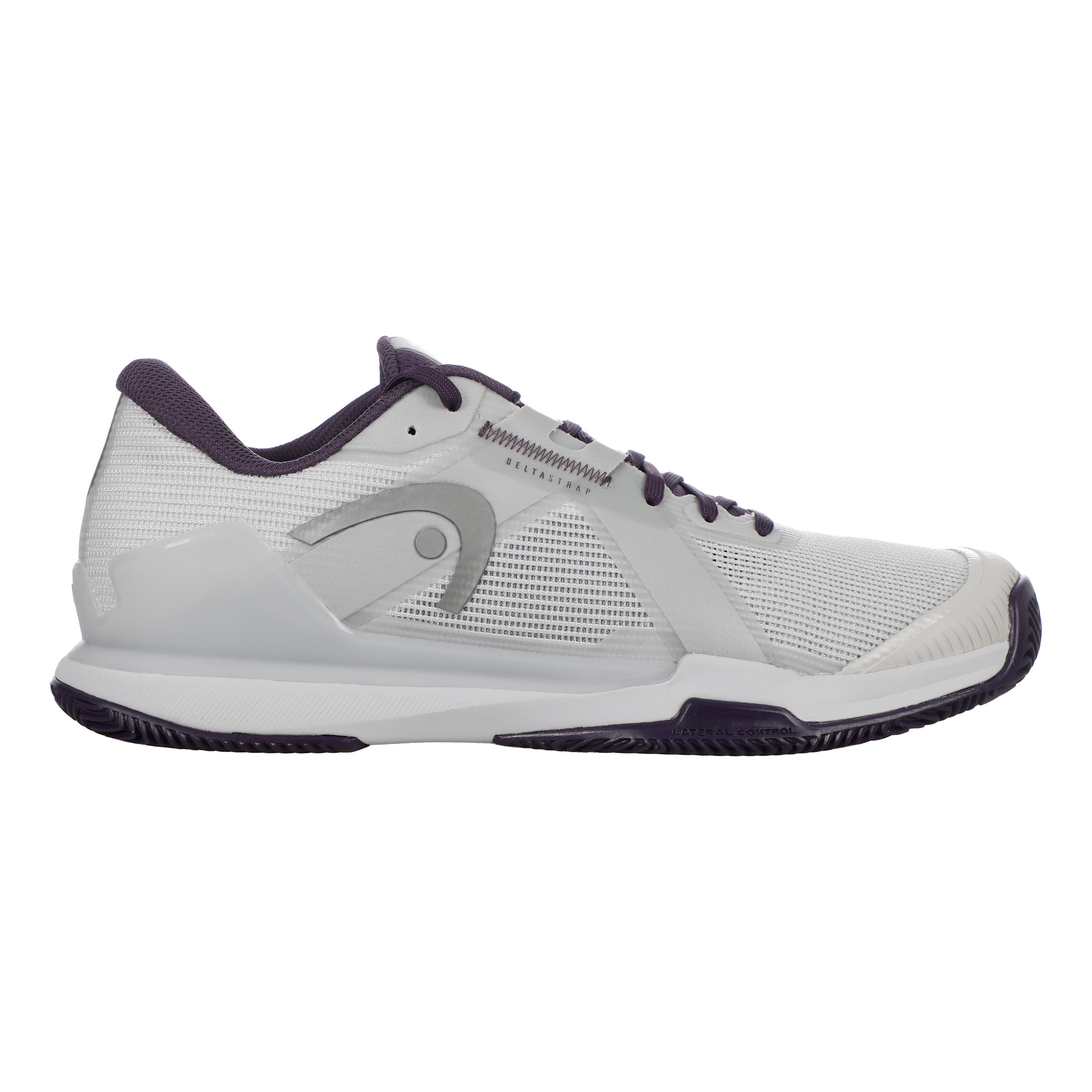 Head Sprint Pro 4.0 Sandplatzschuh Herren - Hellgrau, Lila