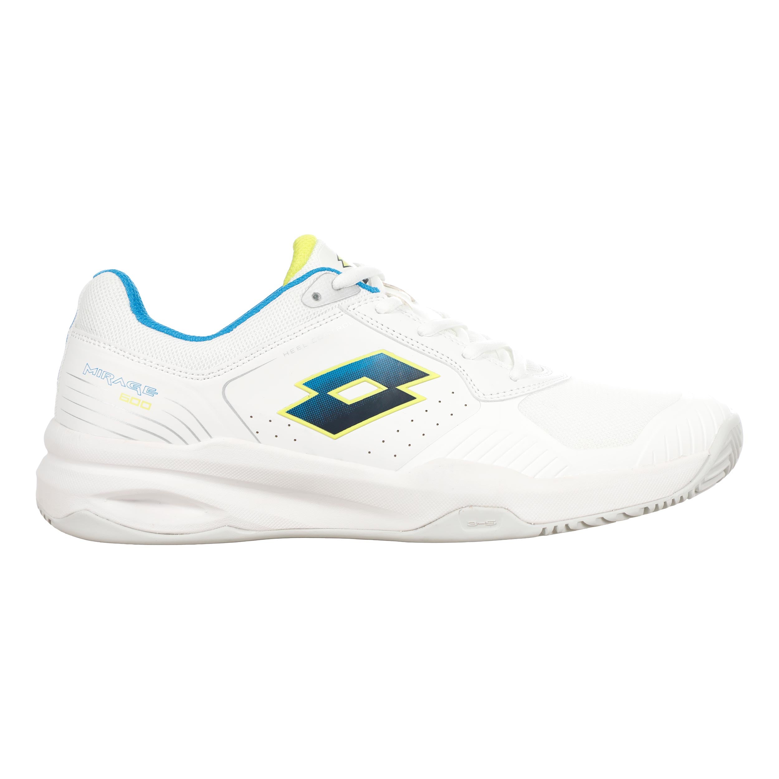 Lotto Mirage 600 Cly Sandplatzschuh Herren - Weiß, Türkis