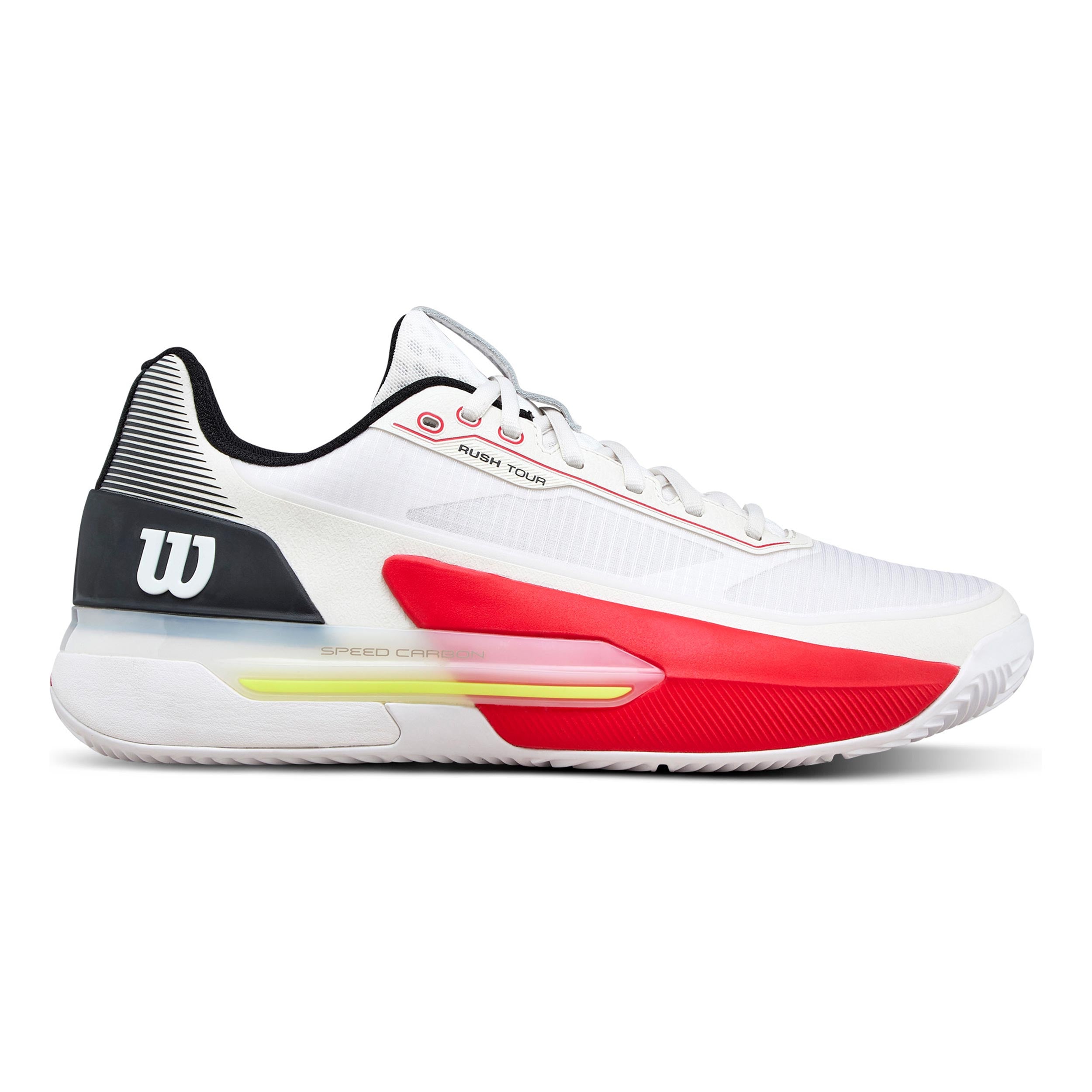 Wilson Rush Tour 5 Sandplatzschuh Herren - Weiß, Schwarz