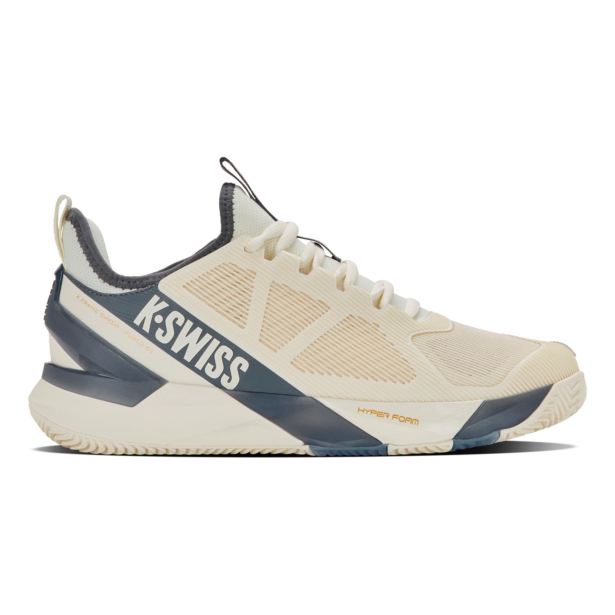 K - Swiss Frame Speed Rublo Clay Sandplatzschuh Herren Beige, Dunkelblau
