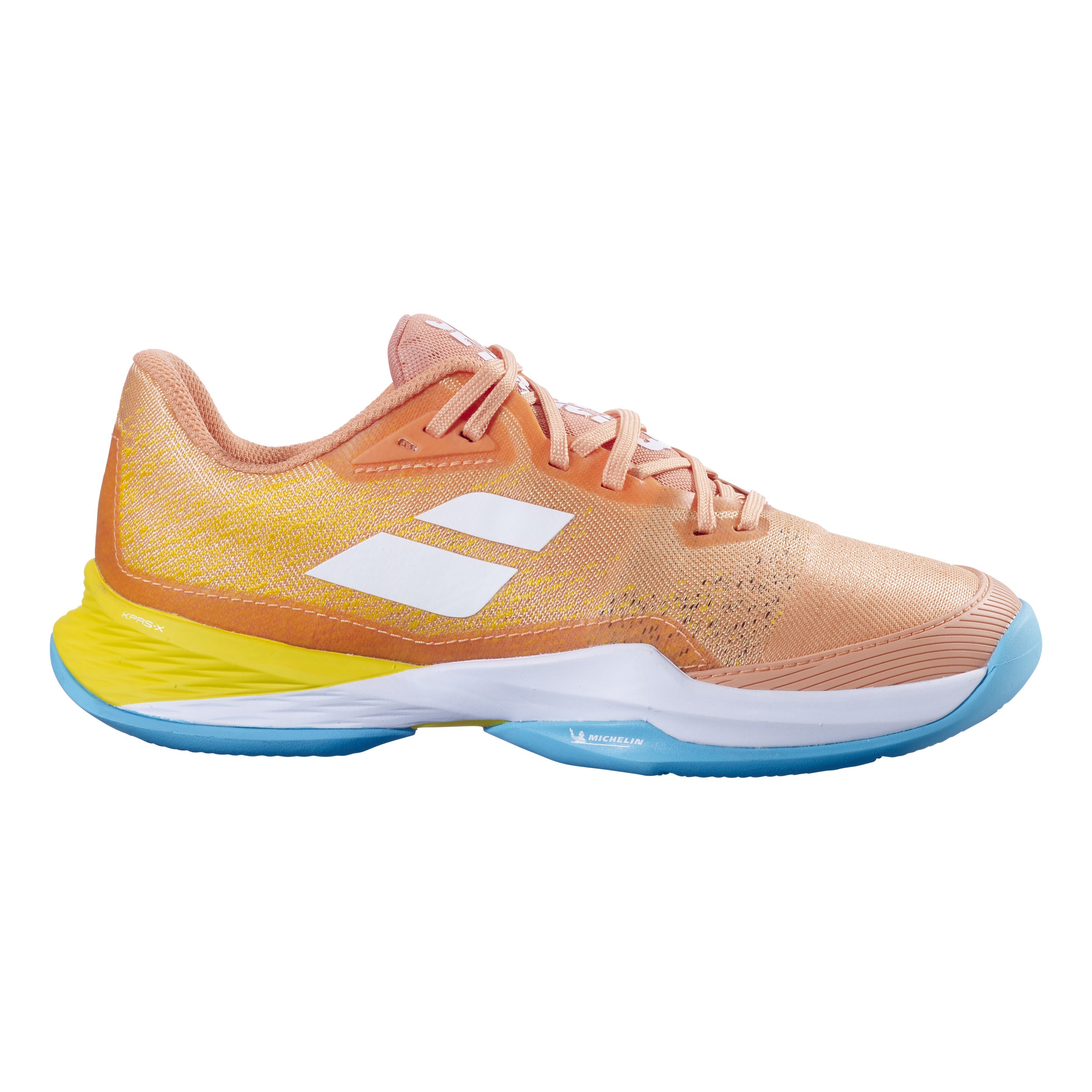 Babolat Jet Mach 3 Sandplatzschuh Damen - Apricot, Gelb