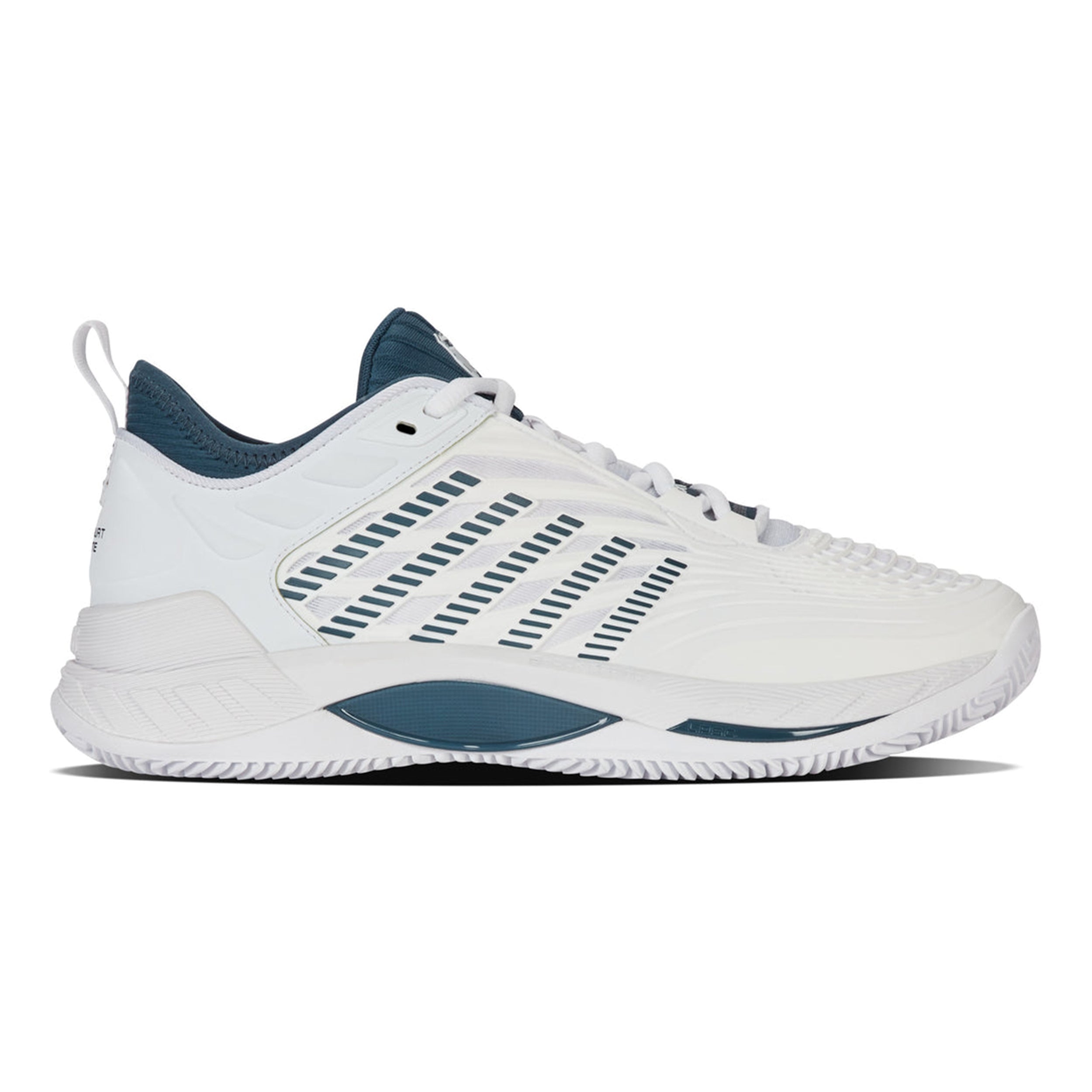 K - Swiss Hypercourt Supreme 2 Sandplatzschuh Herren Weiß, Petrol