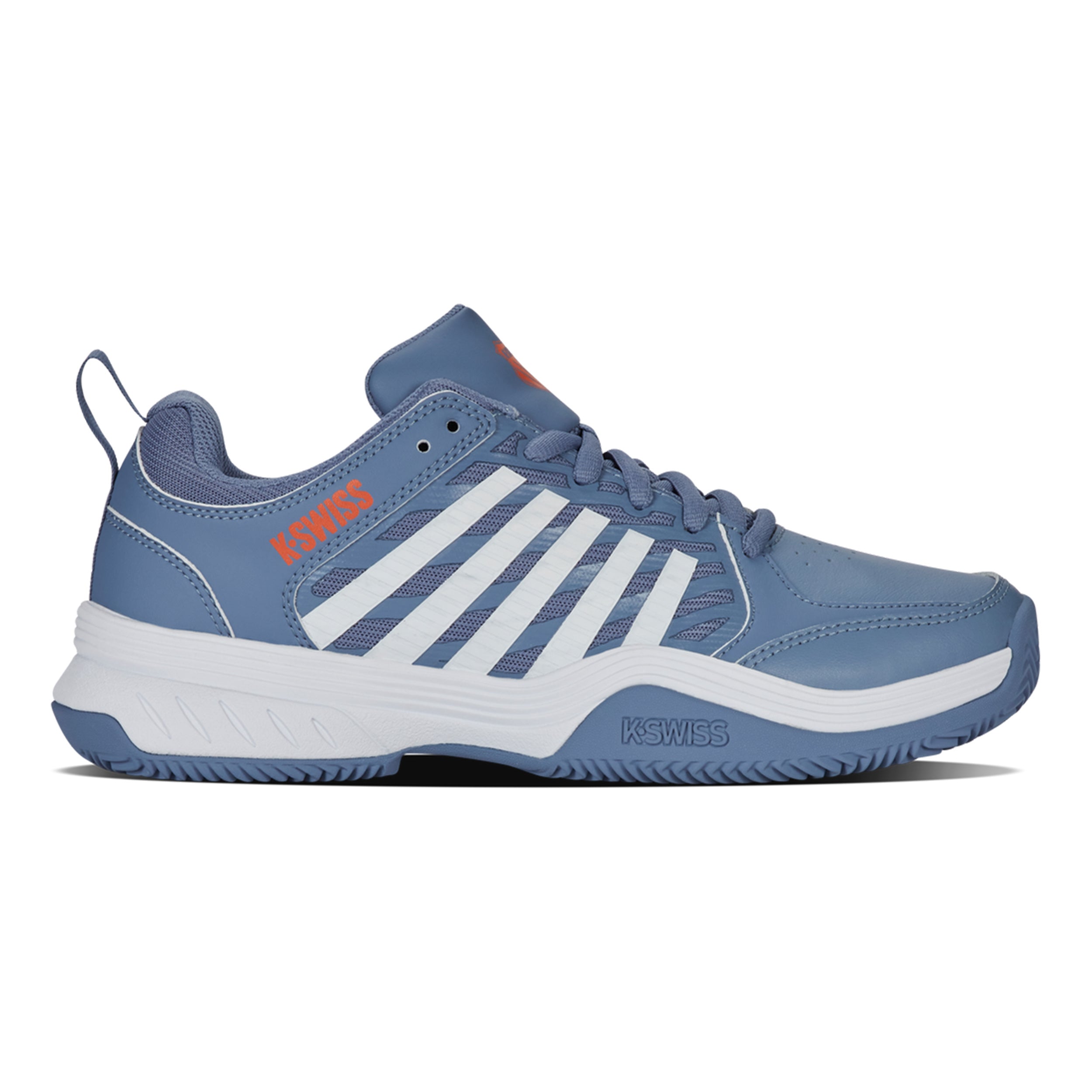 K - Swiss Court Express 2 Sandplatzschuh Herren Blau, Weiß