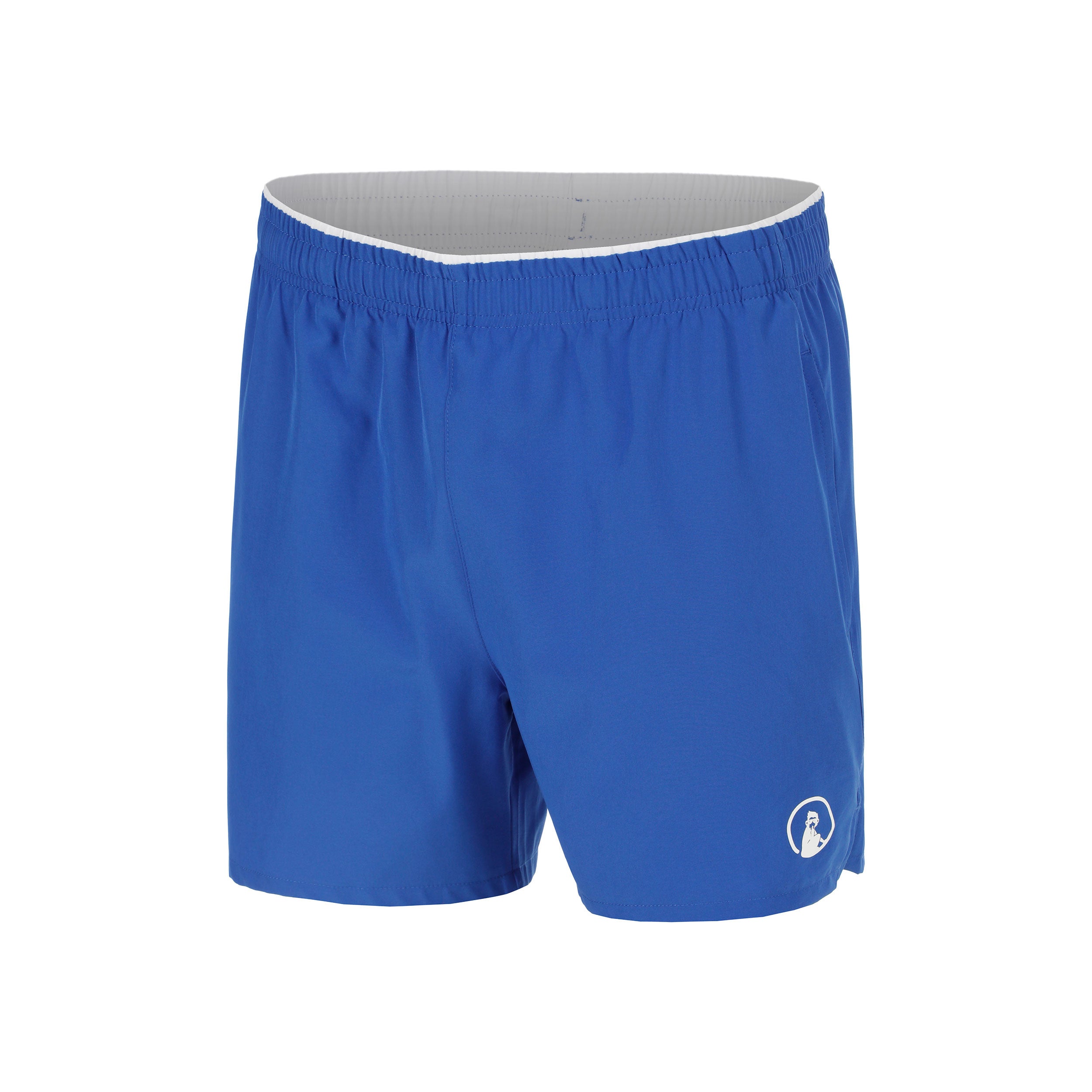 Quiet Please Crush Chip 5in Shorts Herren - Blau, Weiß
