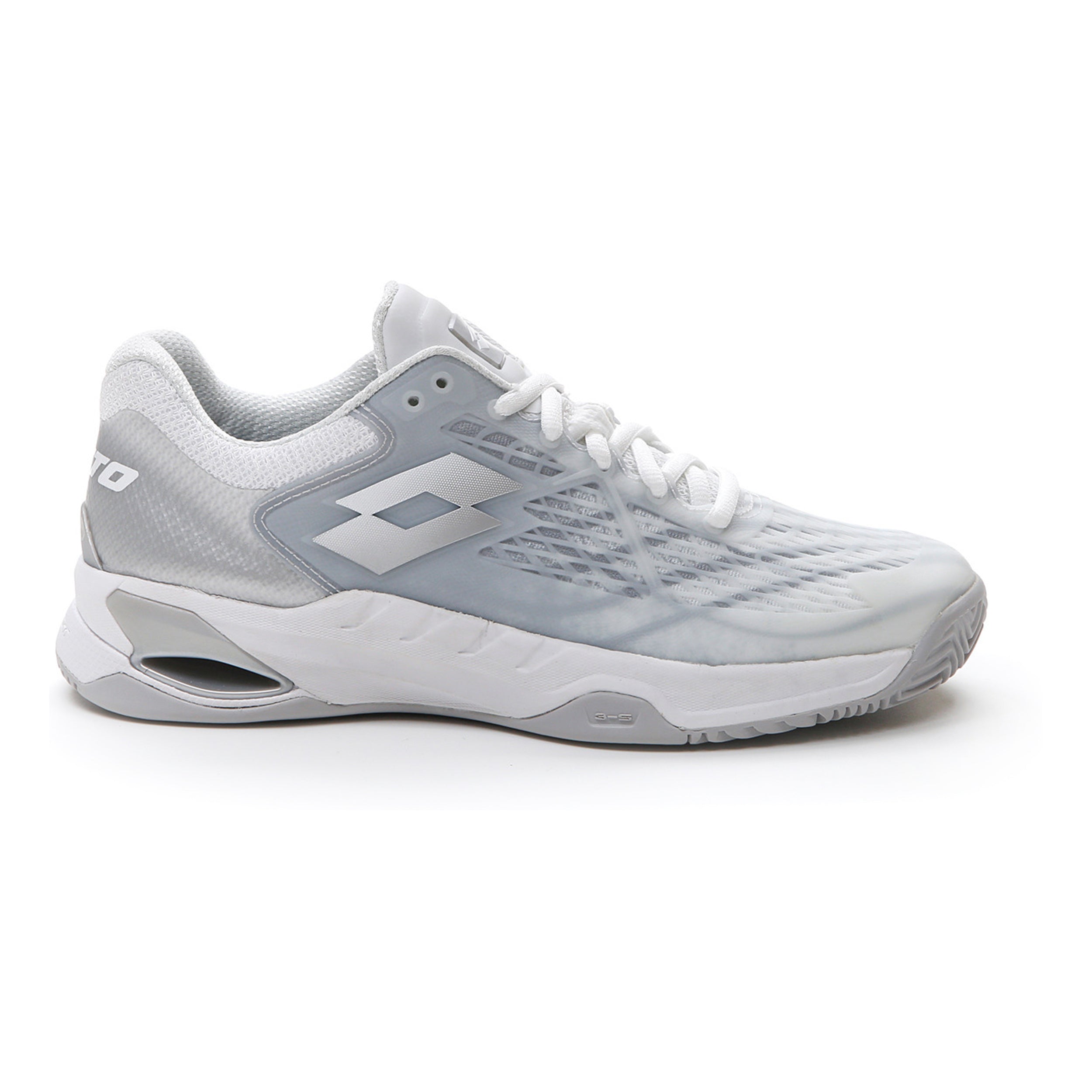 Lotto Mirage 100 Clay Sandplatzschuh Damen - Weiß, Grau