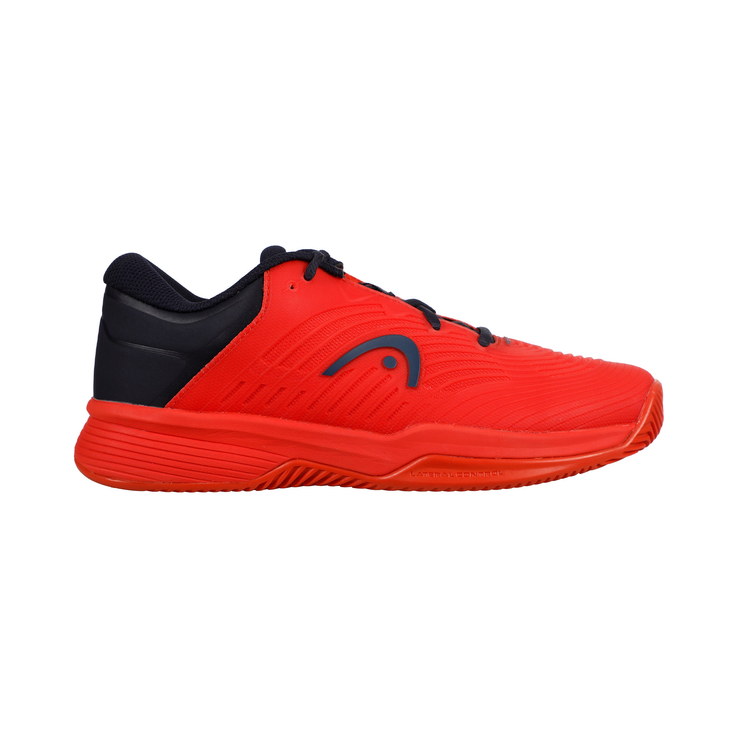 Head Revolt Pro 4.5 Sandplatzschuh Kinder - Rot, Dunkelblau