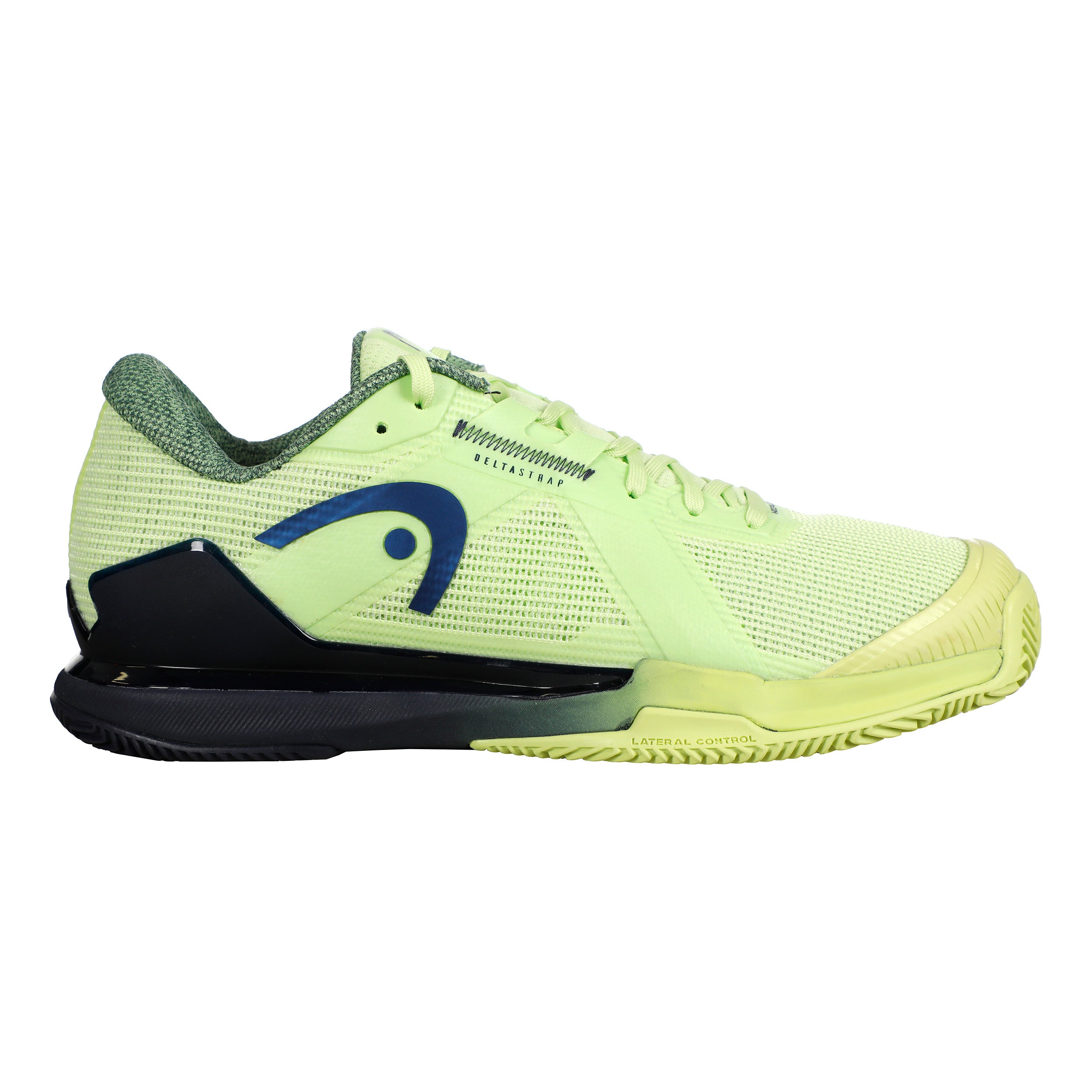 Head Sprint Pro 4.0 Sandplatzschuh Herren - Limette, Dunkelblau